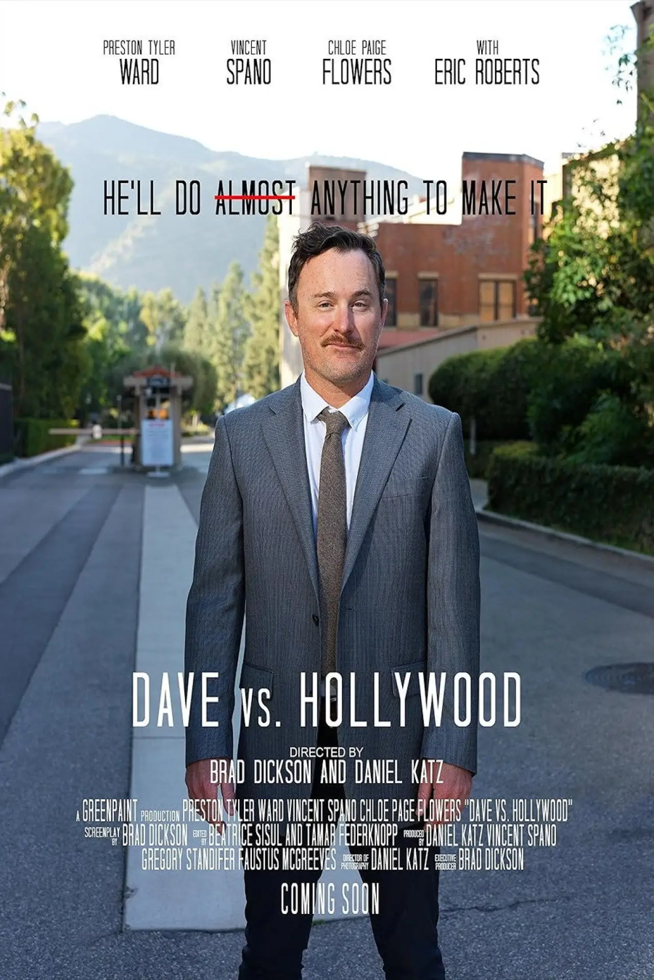 Plakat filmowy "Dave vs. Hollywood"