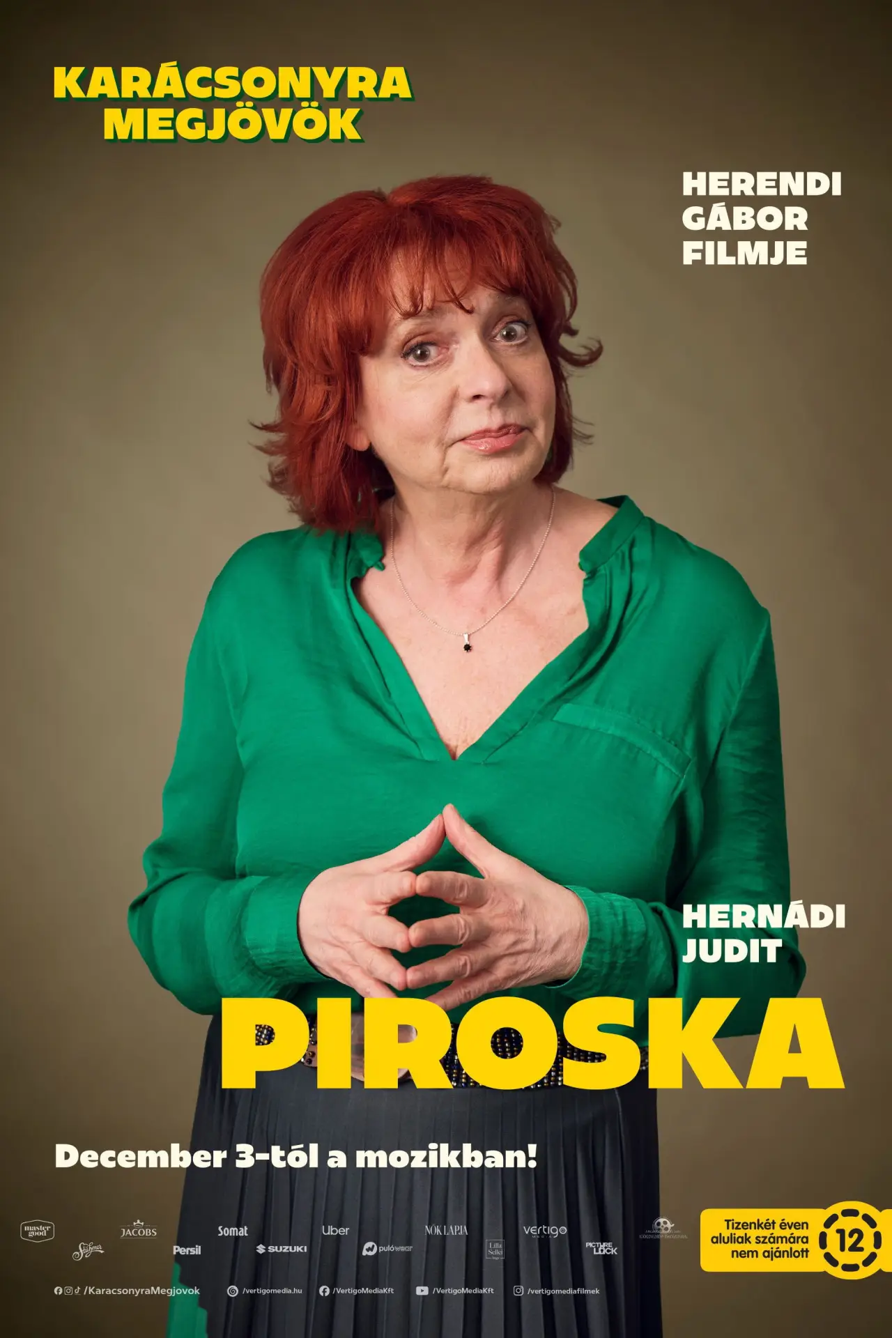 Plakat filmowy "Karácsonyra megjövök"