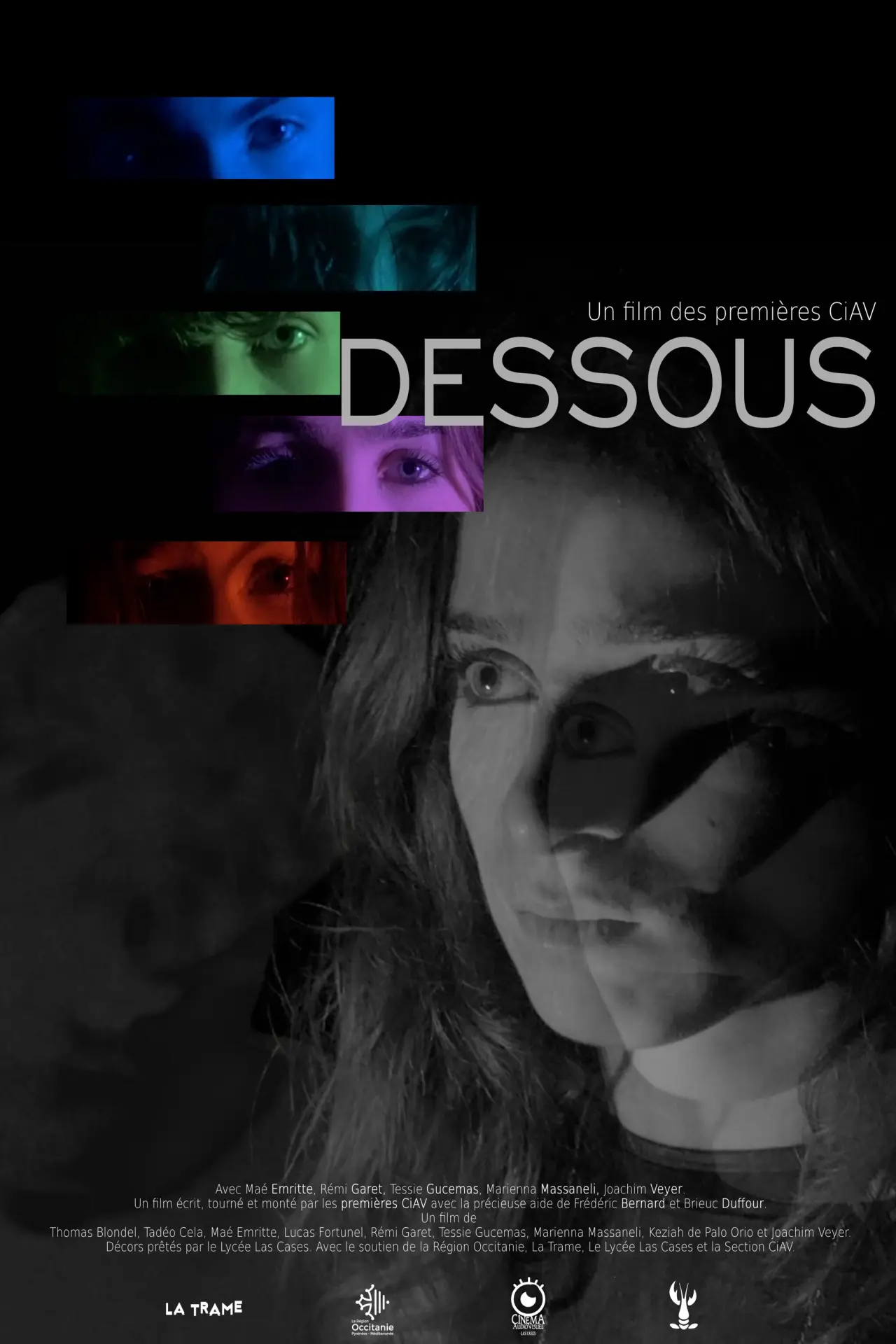 Plakat filmowy "Dessous"