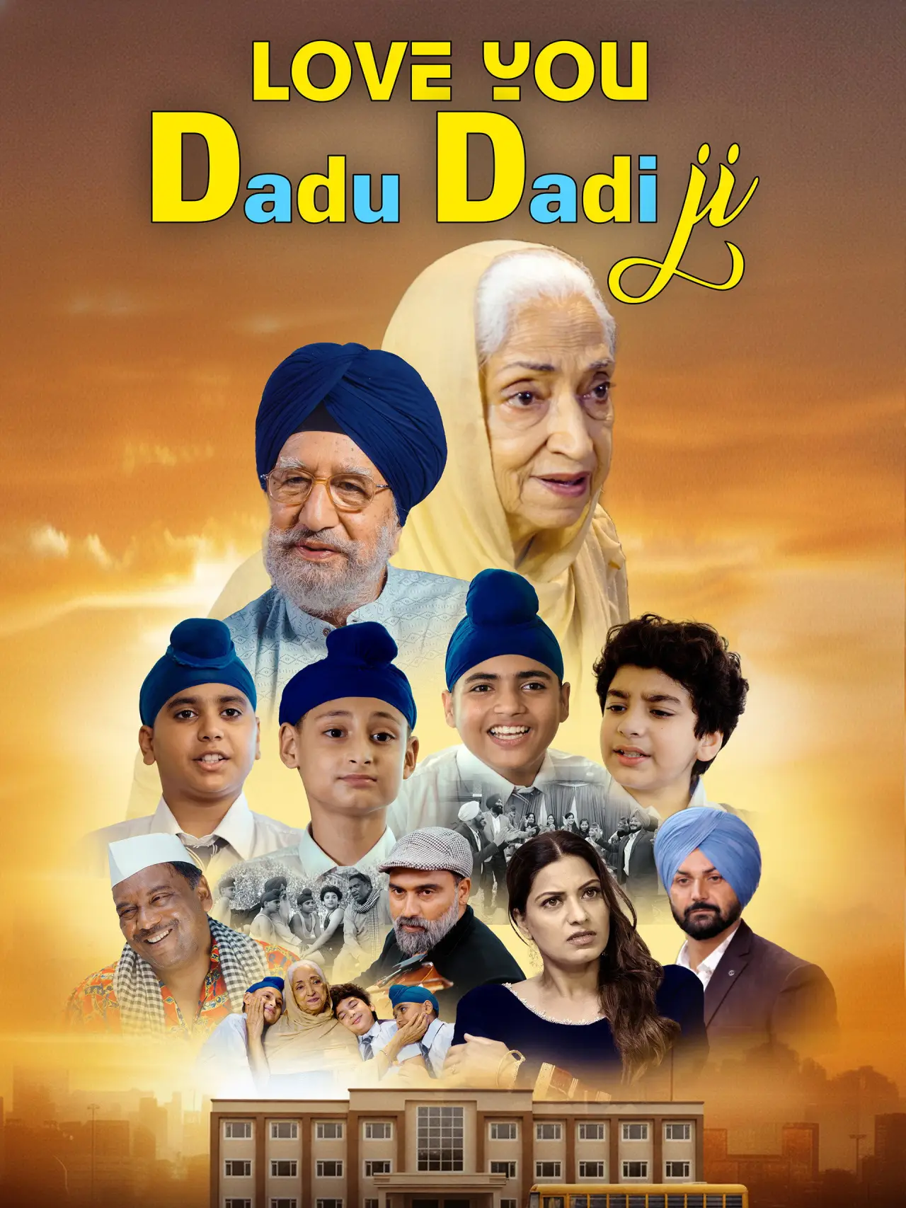 Plakat filmowy "Love You Dadu Dadi Ji"
