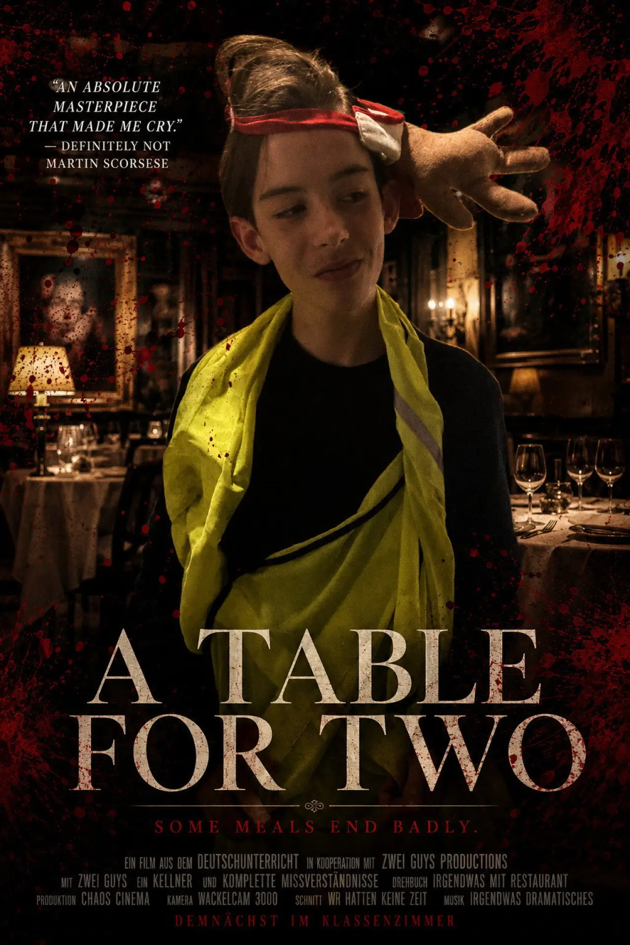 Plakat filmowy "Et Bord Til 2"