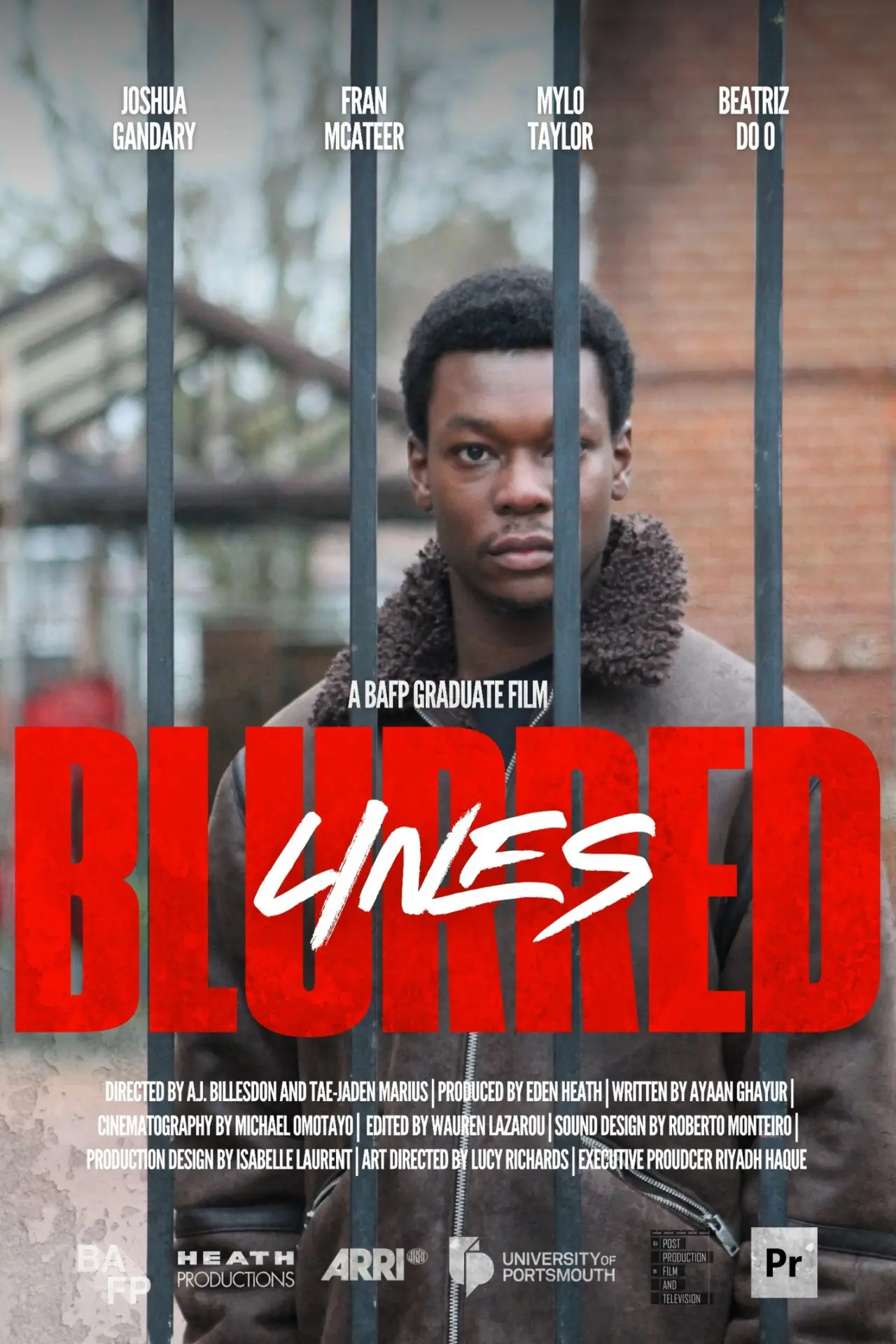 Plakat filmowy "Blurred Lines"
