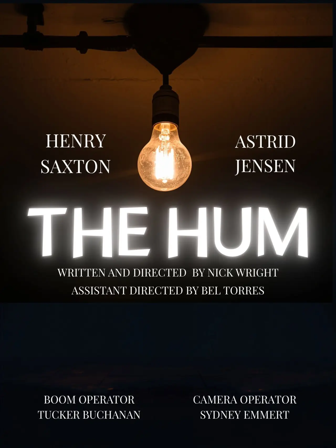 Plakat filmowy "THE HUM"