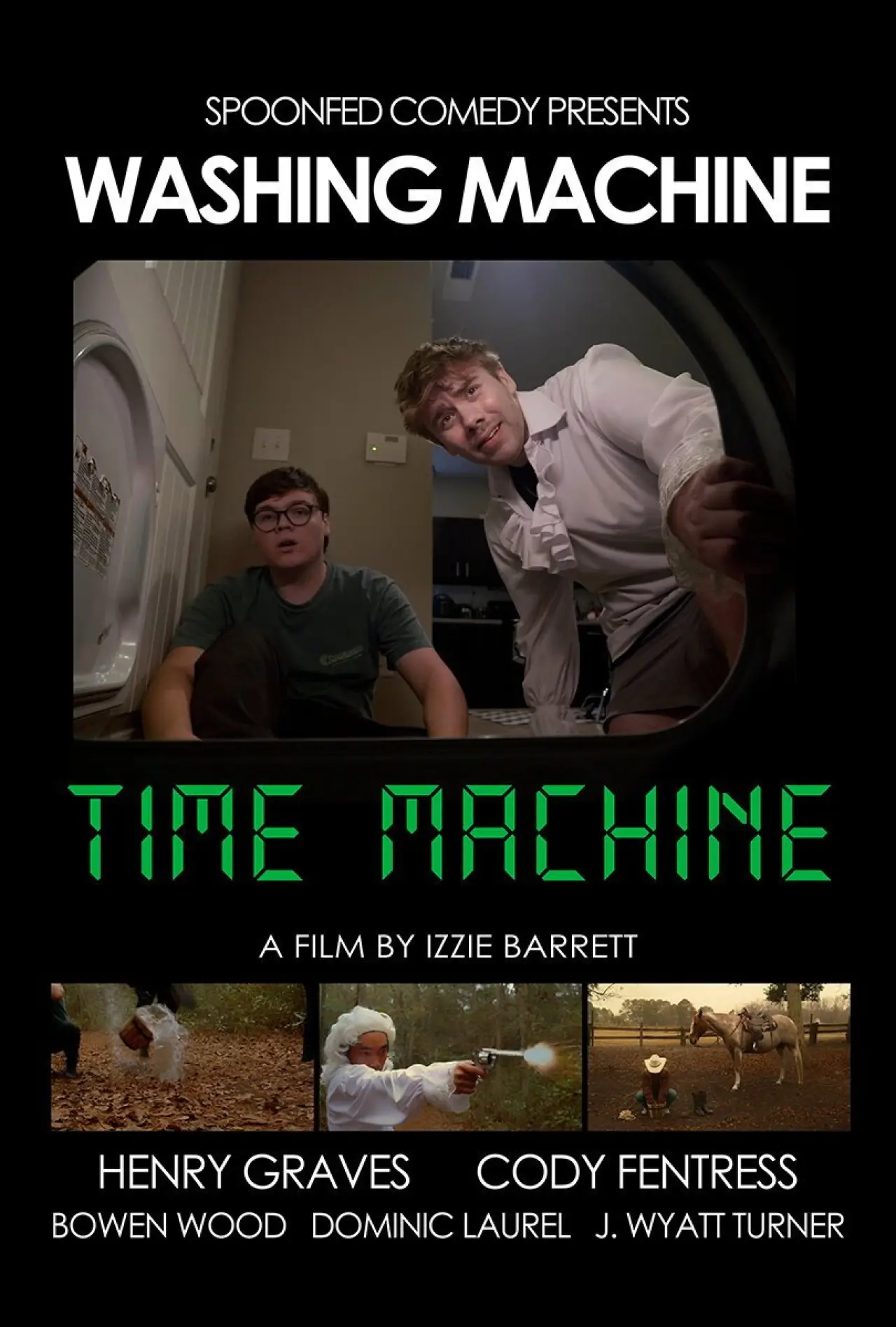Plakat filmowy "Washing Machine Time Machine"