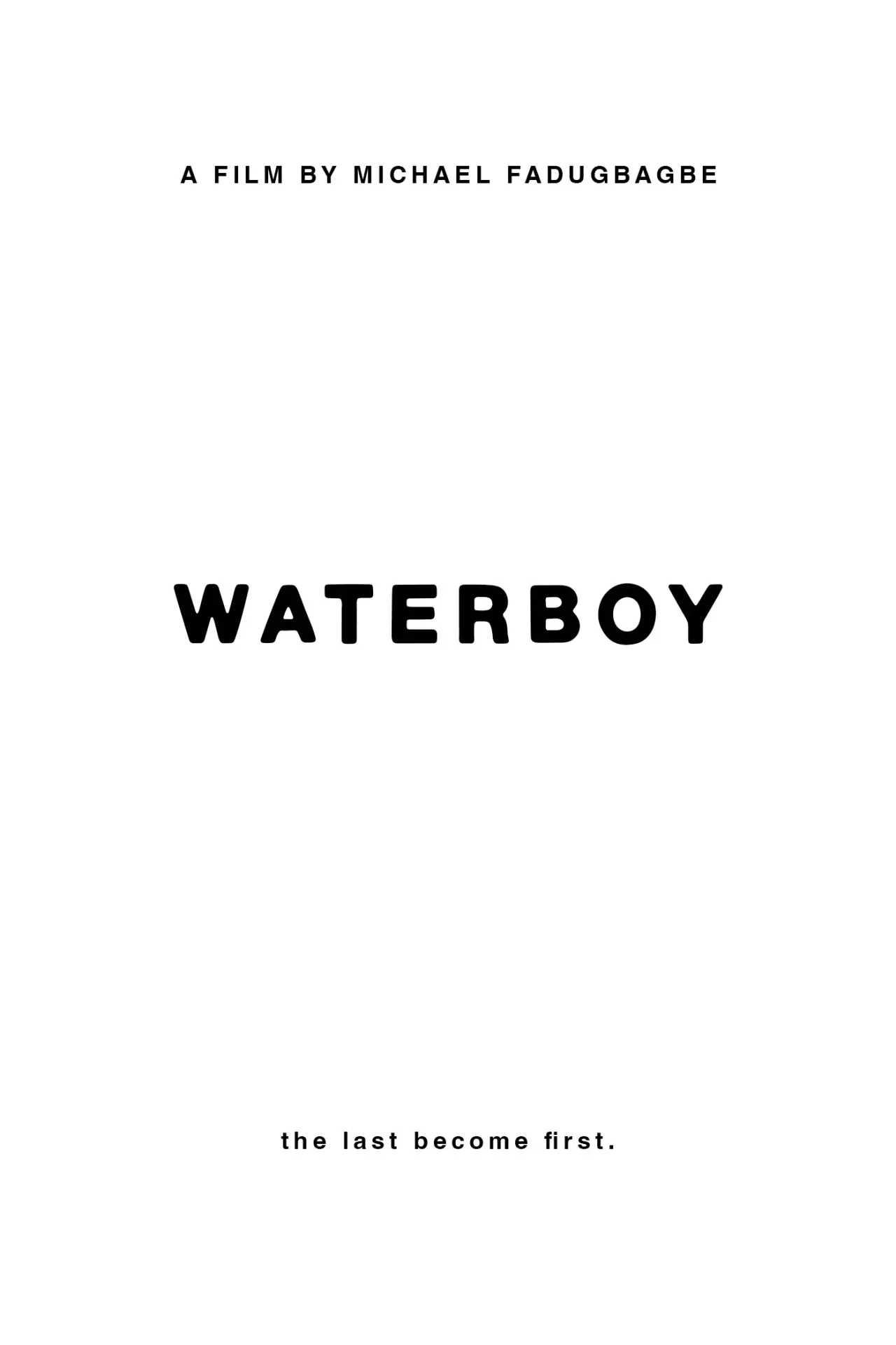 Plakat filmowy "WATERBOY"