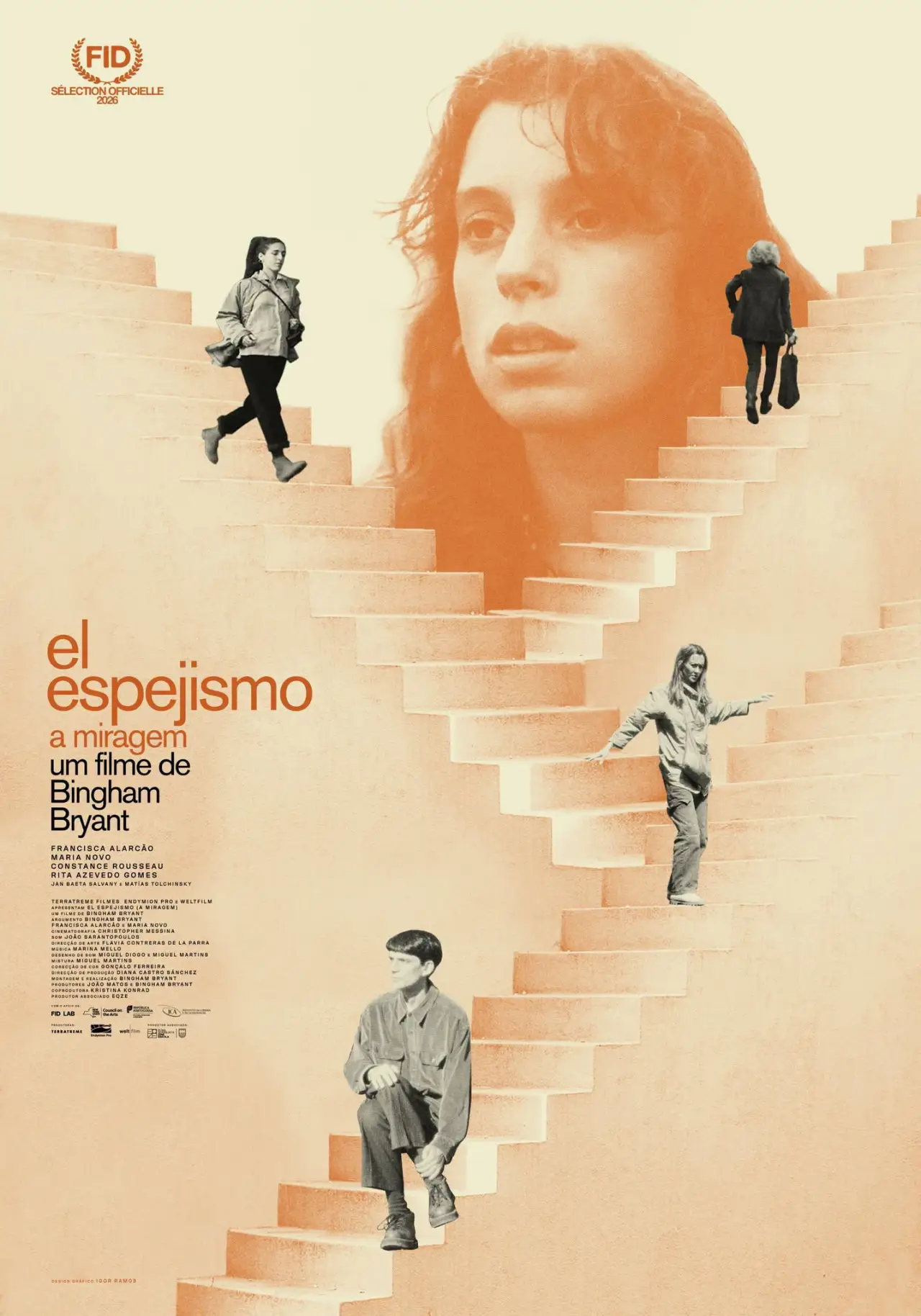 Plakat filmowy "El espejismo"