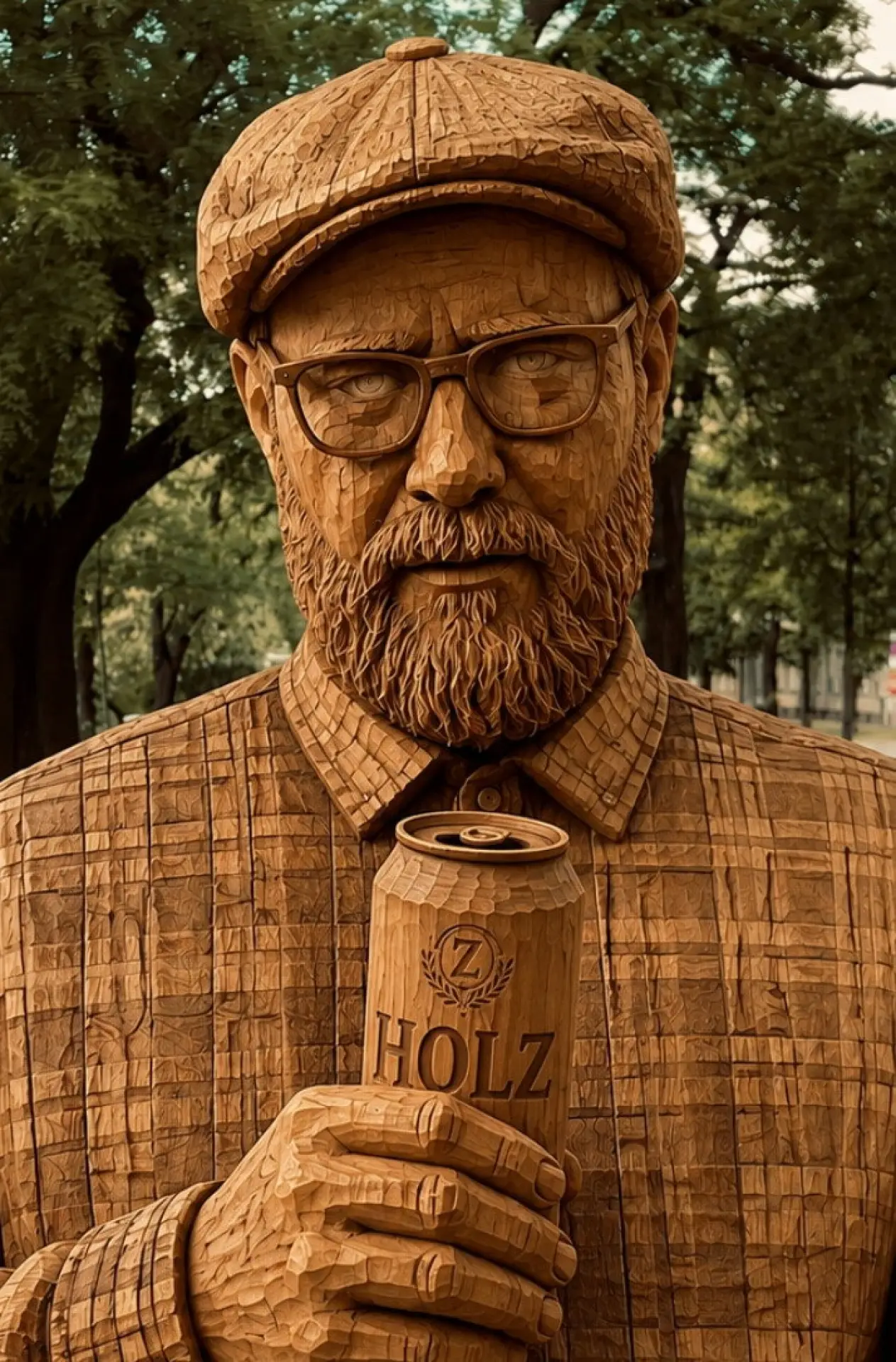 Plakat filmowy "Holz"