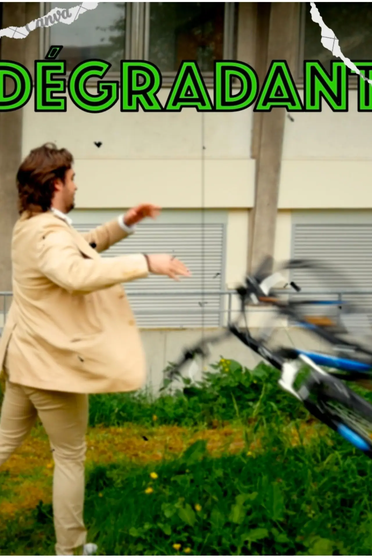 Plakat filmowy "Dégradant"