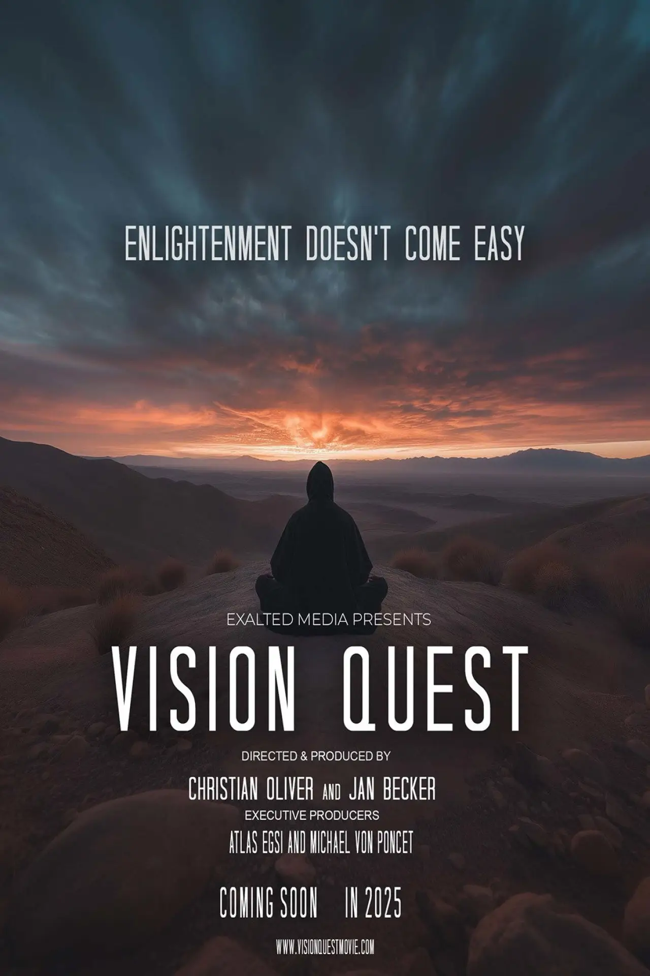 Plakat filmowy "Vision Quest"