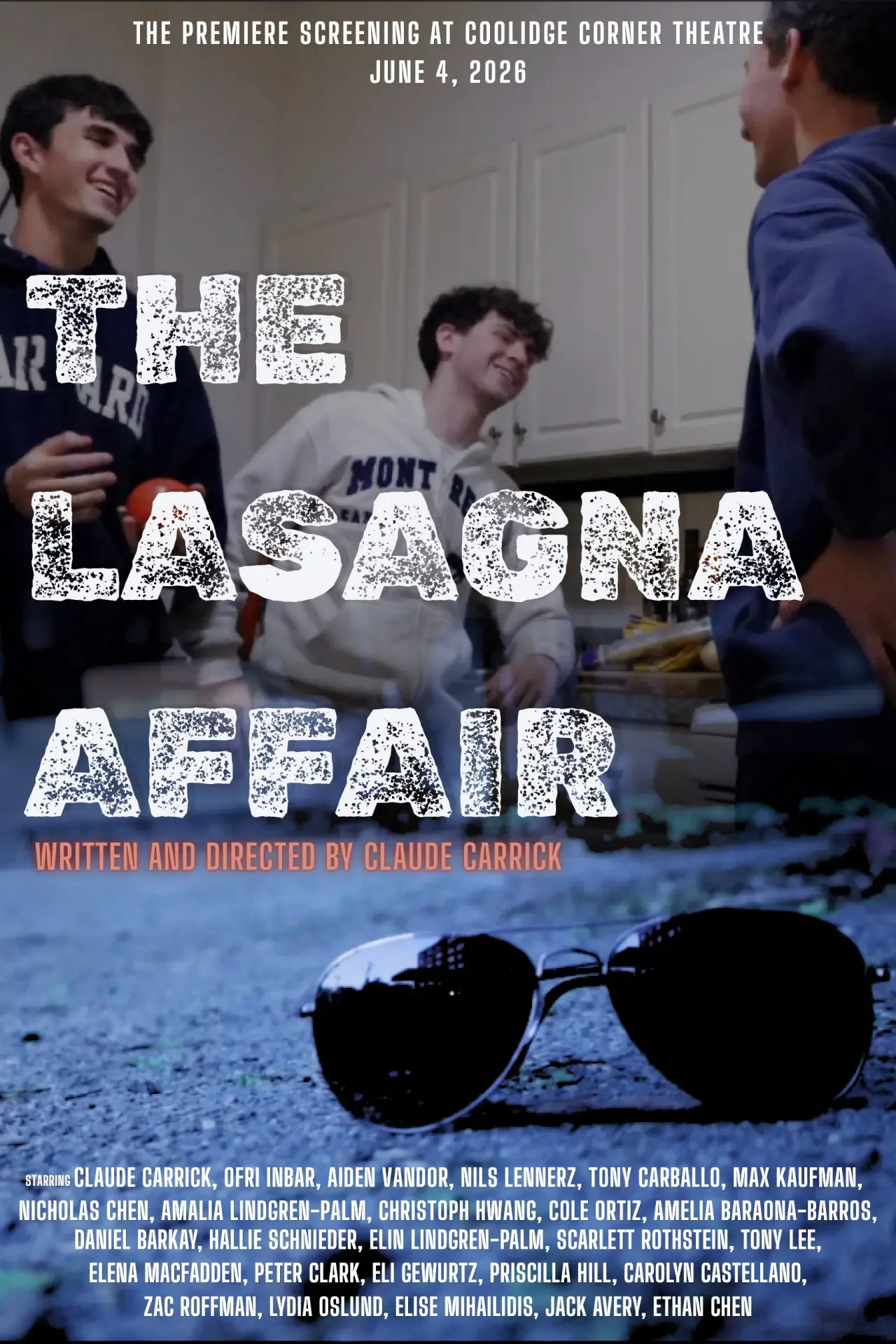 Plakat filmowy "The Lasagna Affair"