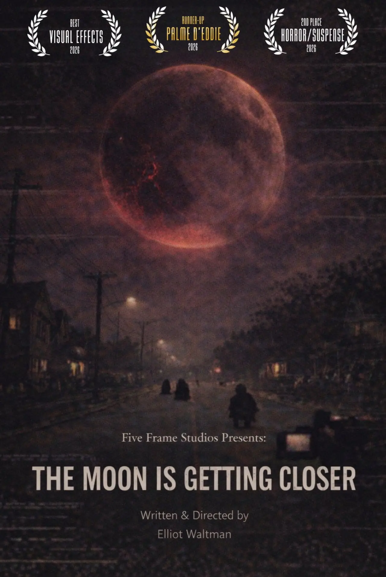 Plakat filmowy "The Moon is Getting Closer"