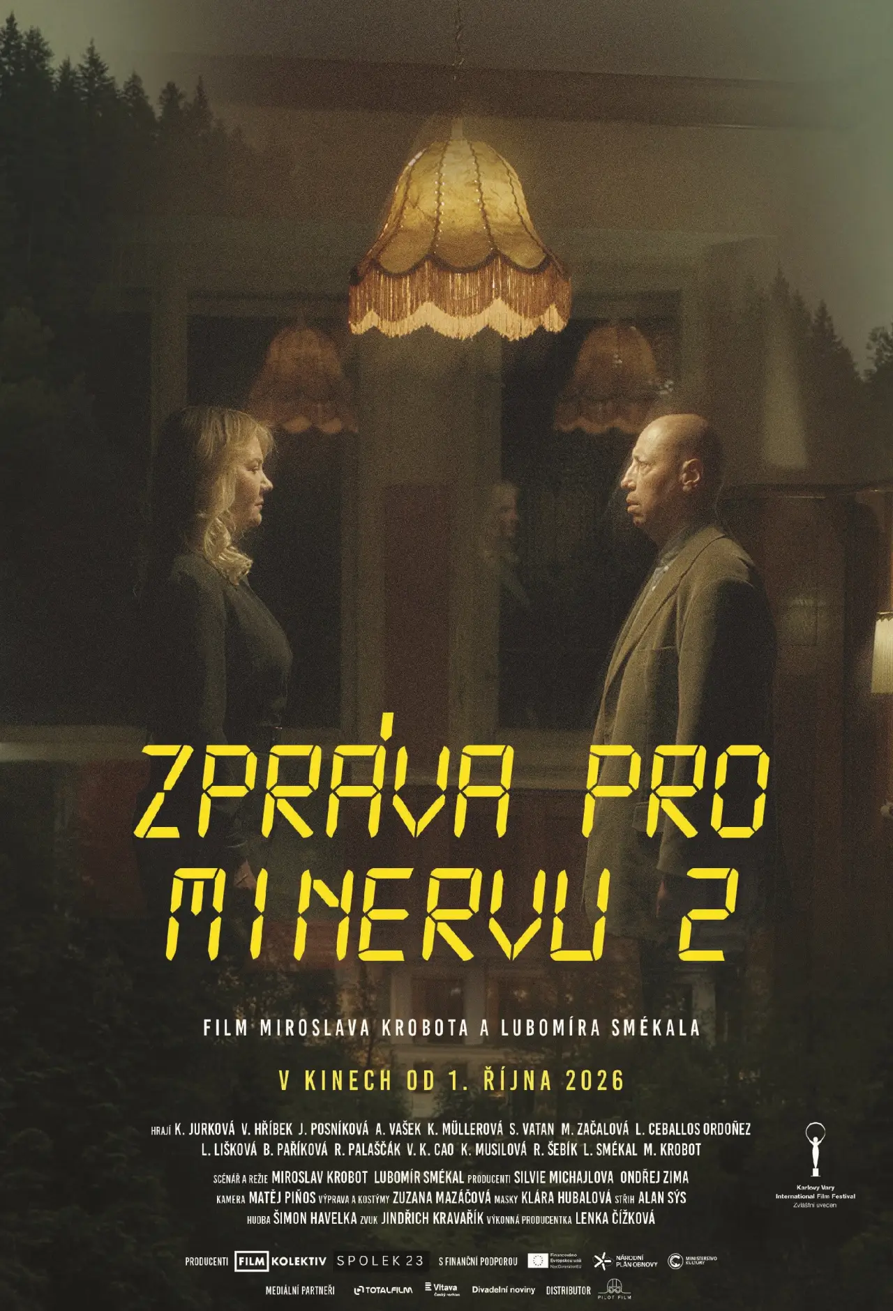 Plakat filmowy "Zpráva pro Minervu 2"