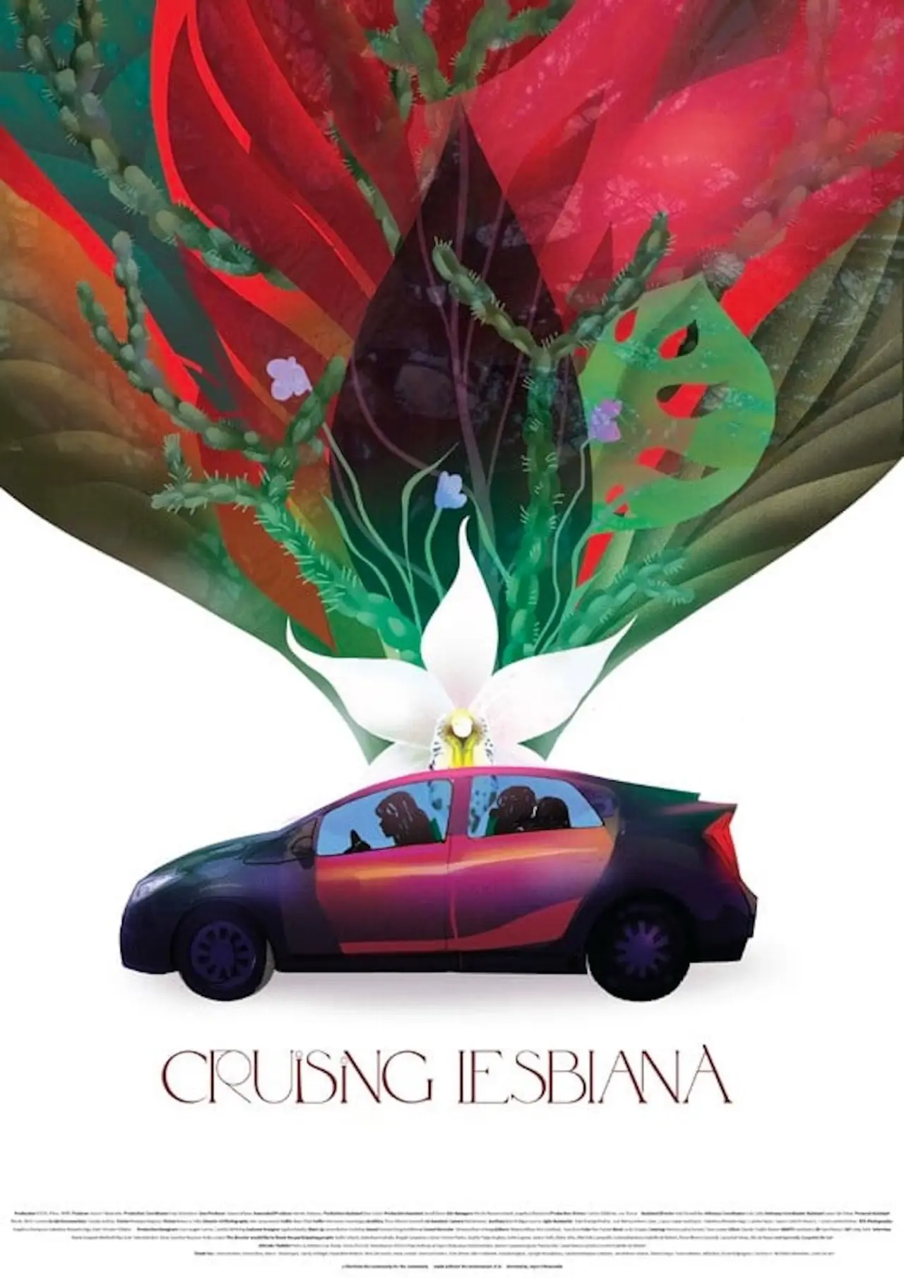 Plakat filmowy "Cruising Lesbiana"