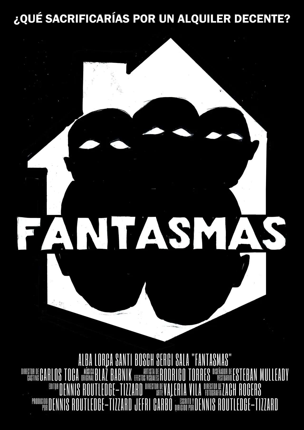 Plakat filmowy "Fantasmas"