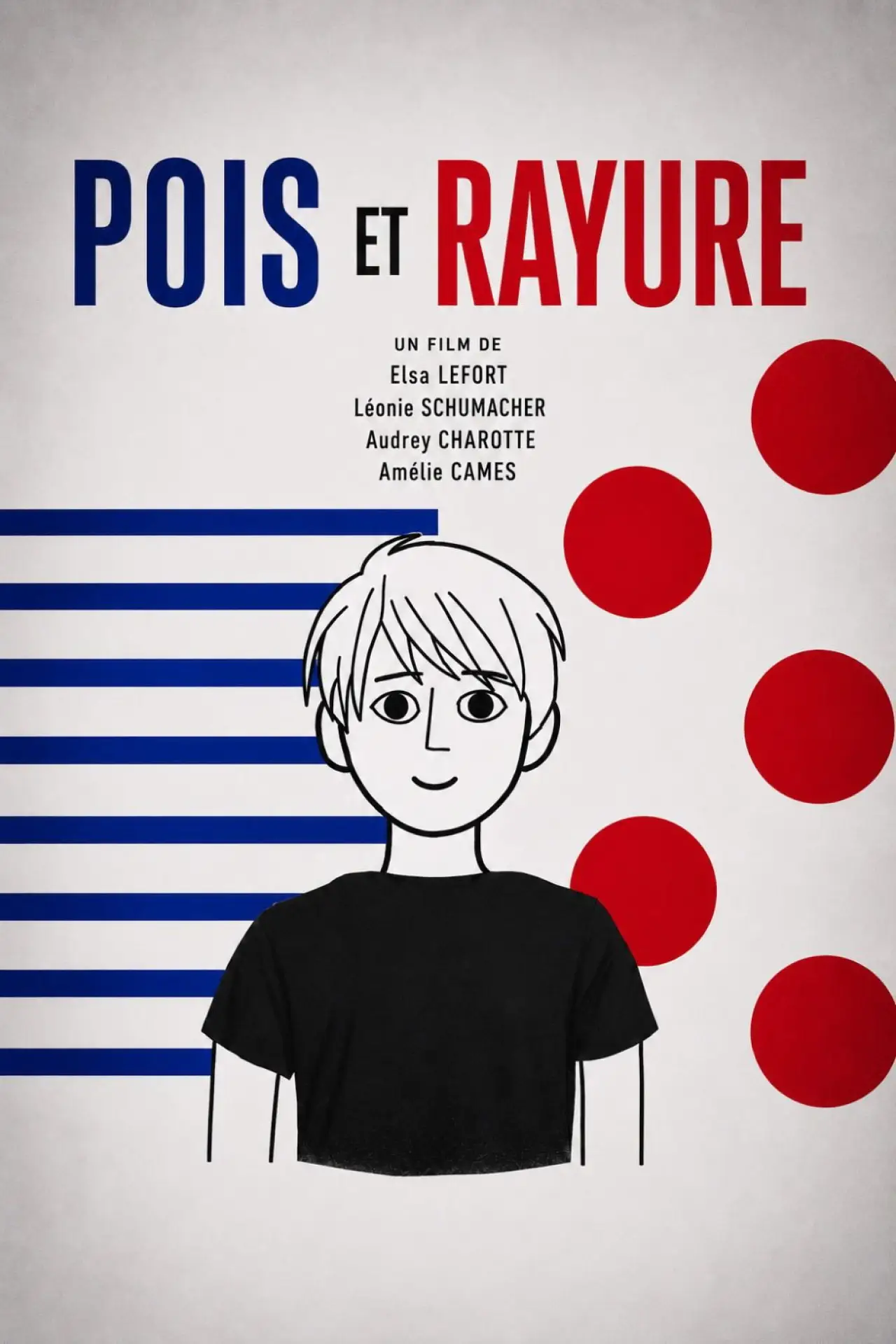 Plakat filmowy "Pois et rayure"