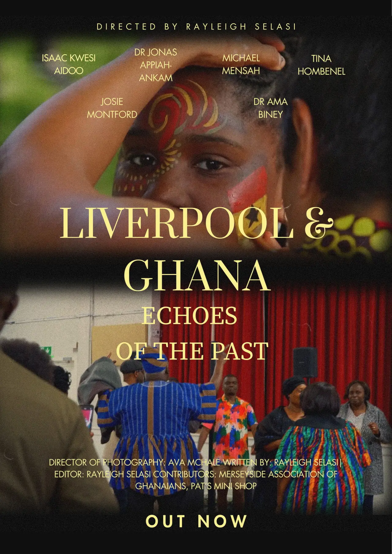 Plakat filmowy "Liverpool & Ghana: Echoes of The Past"