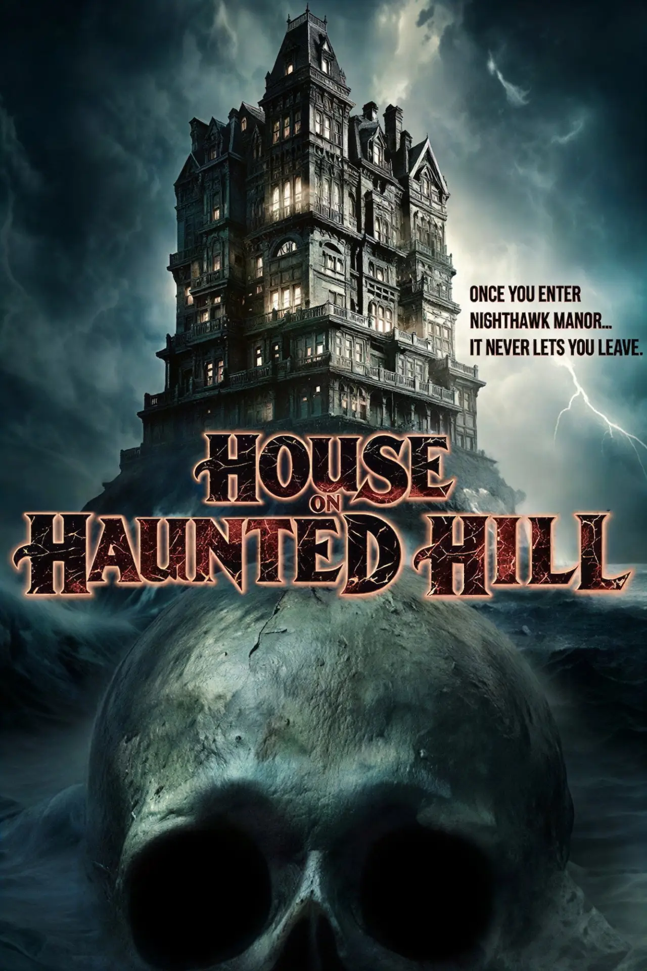 Plakat filmowy "House on Haunted Hill"
