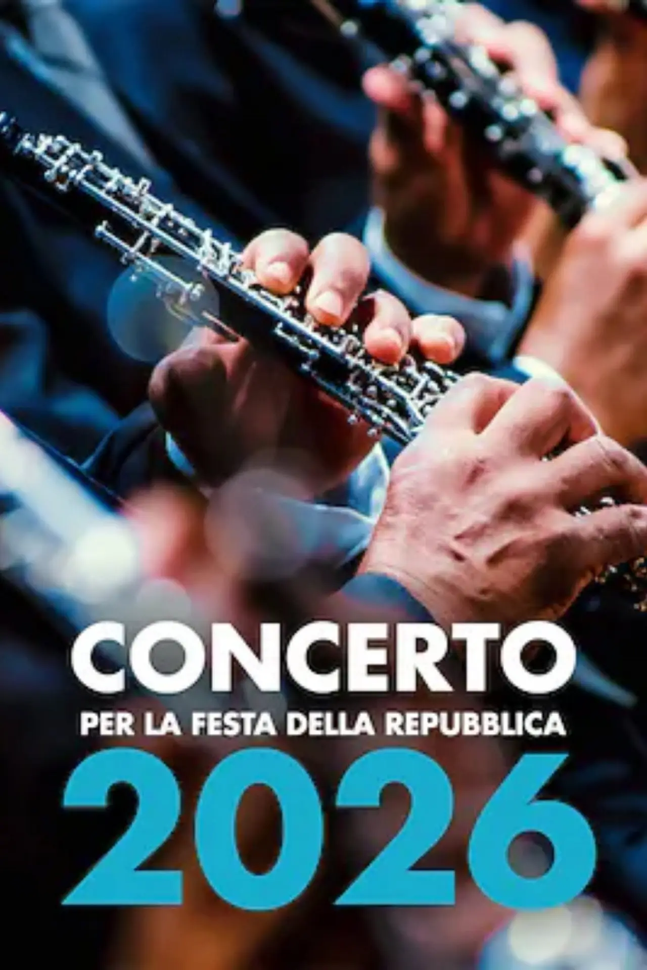 Plakat filmowy "Concerto per la Festa della Repubblica 2026"