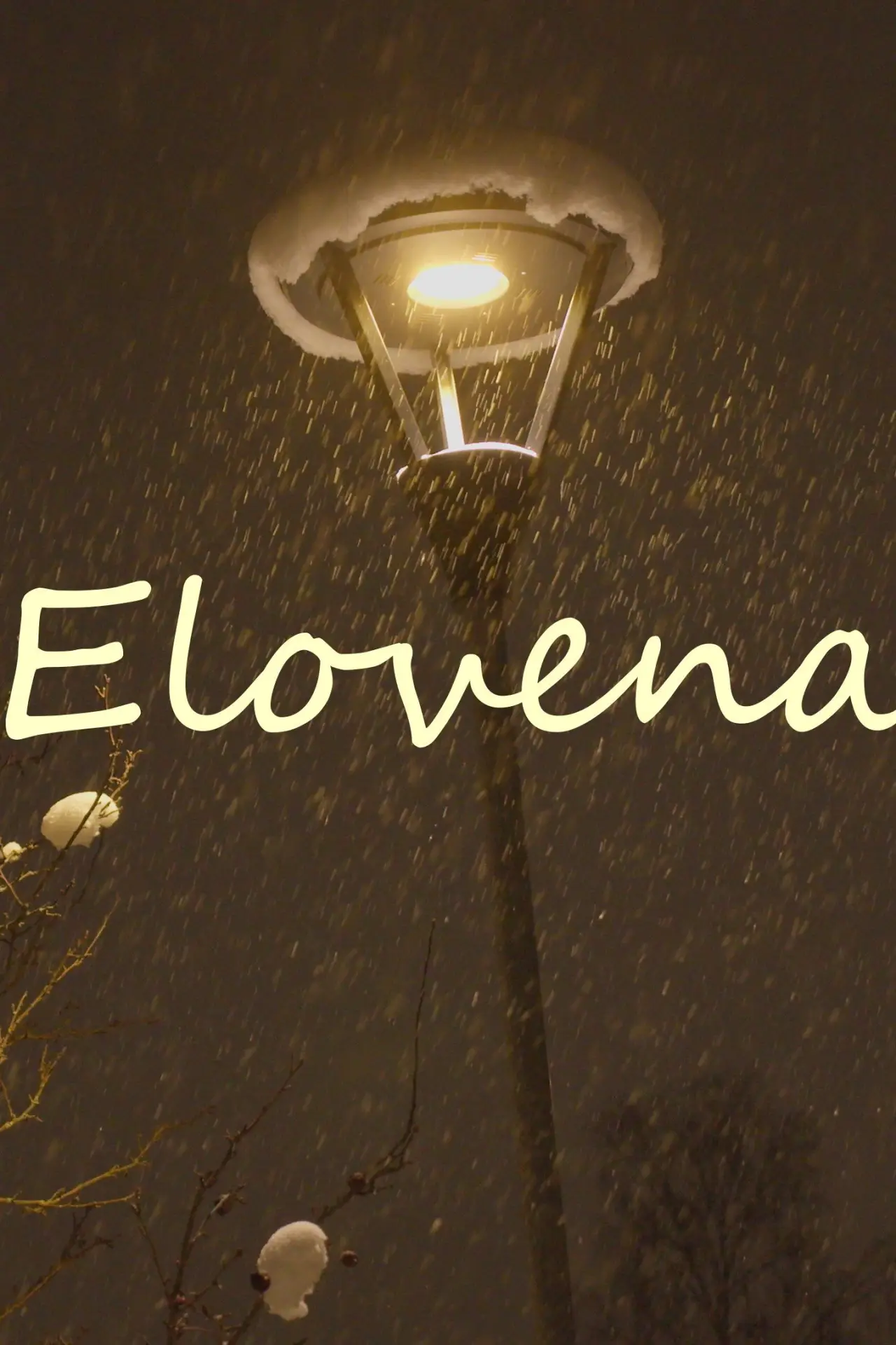 Plakat filmowy "Elovena"