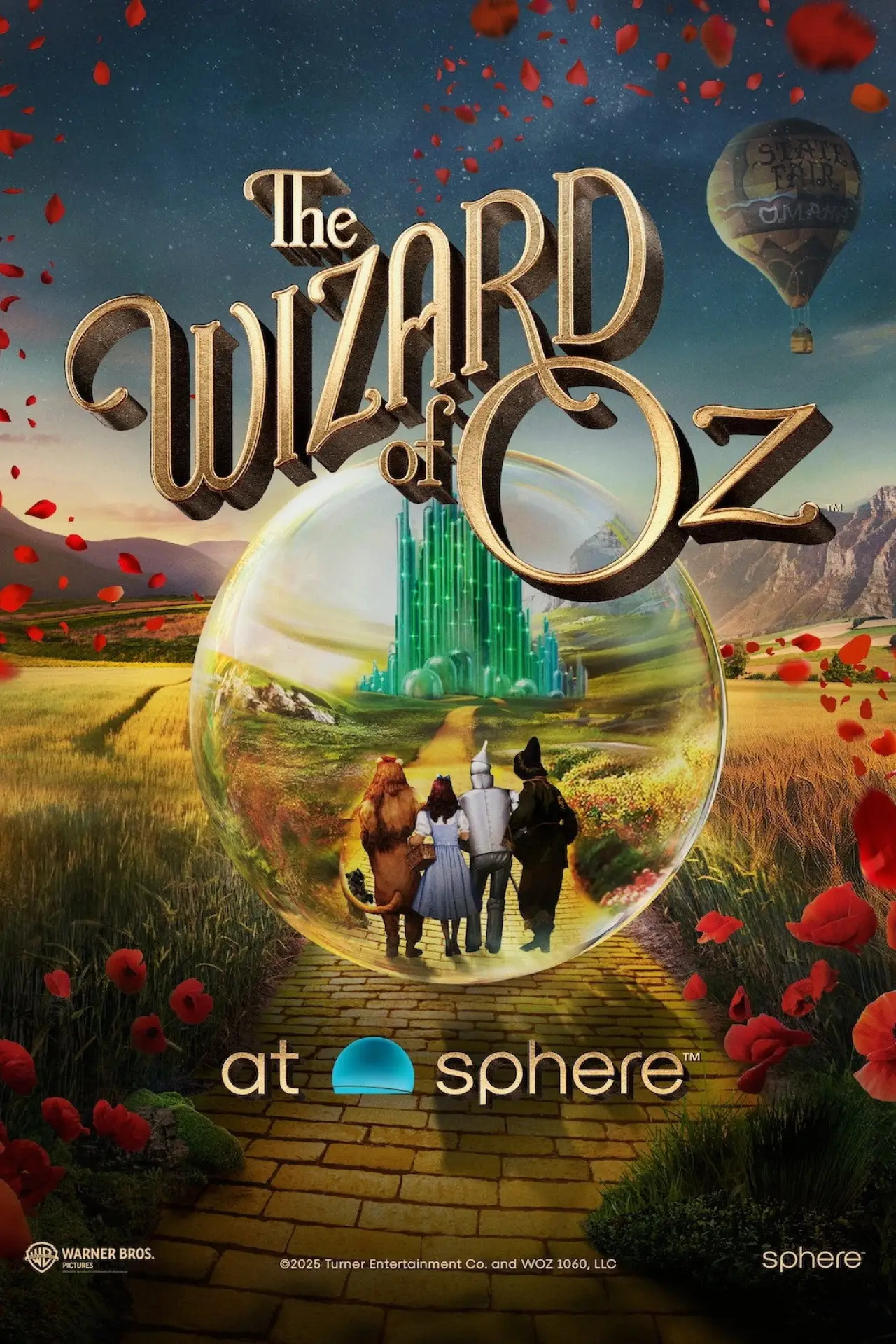 Plakat filmowy "The Wizard of Oz at Sphere"