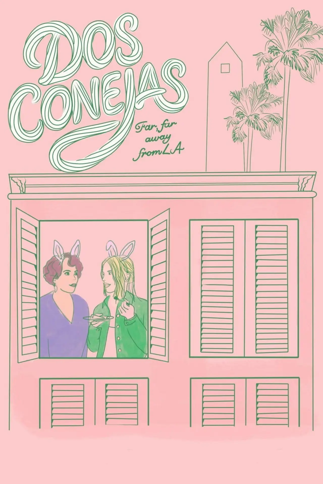 Plakat filmowy "Dos Conejas"