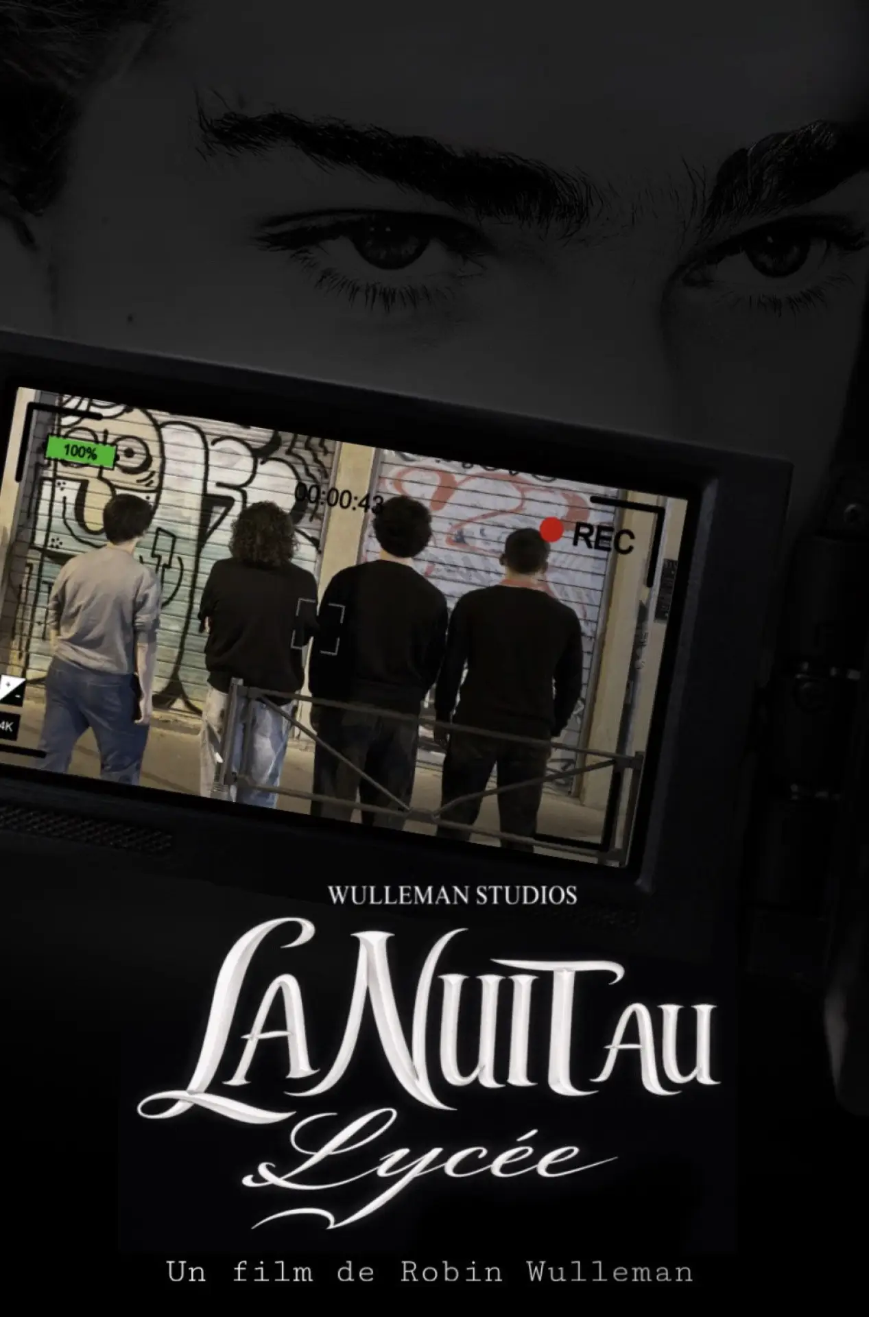 Plakat filmowy "La Nuit au Lycée"