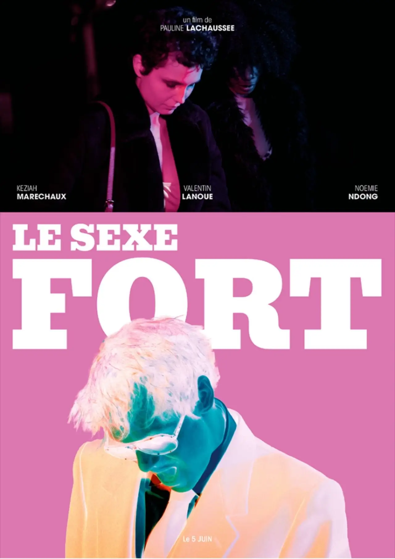 Plakat filmowy "Le Sexe Fort"