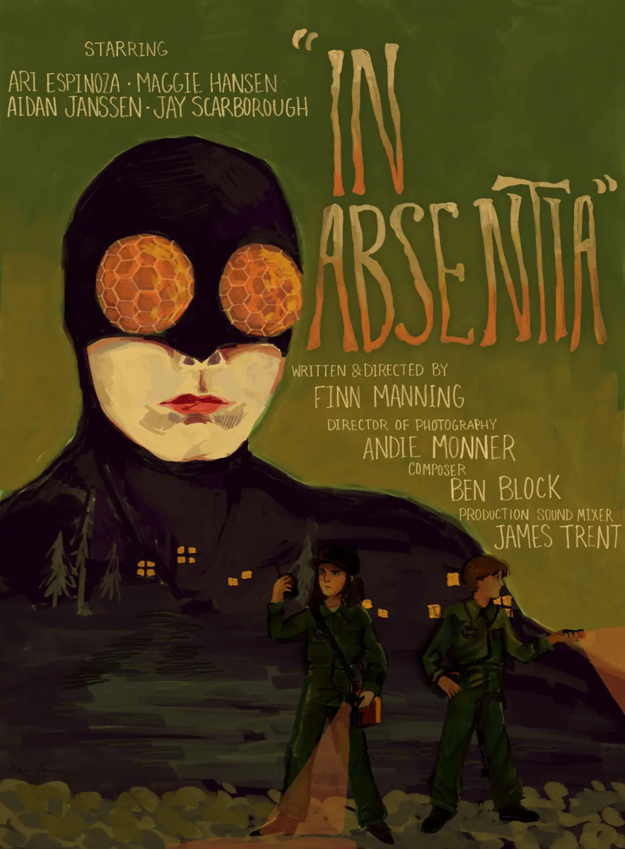 Plakat filmowy "In Absentia"