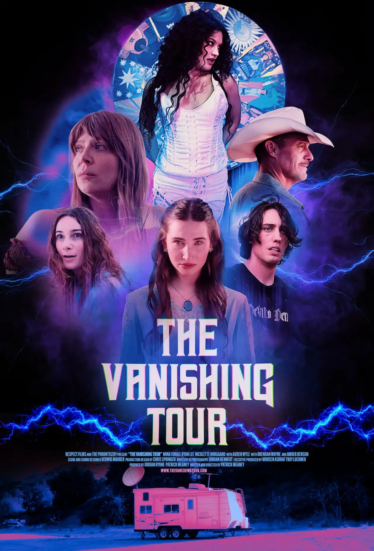 Plakat filmowy "The Vanishing Tour"