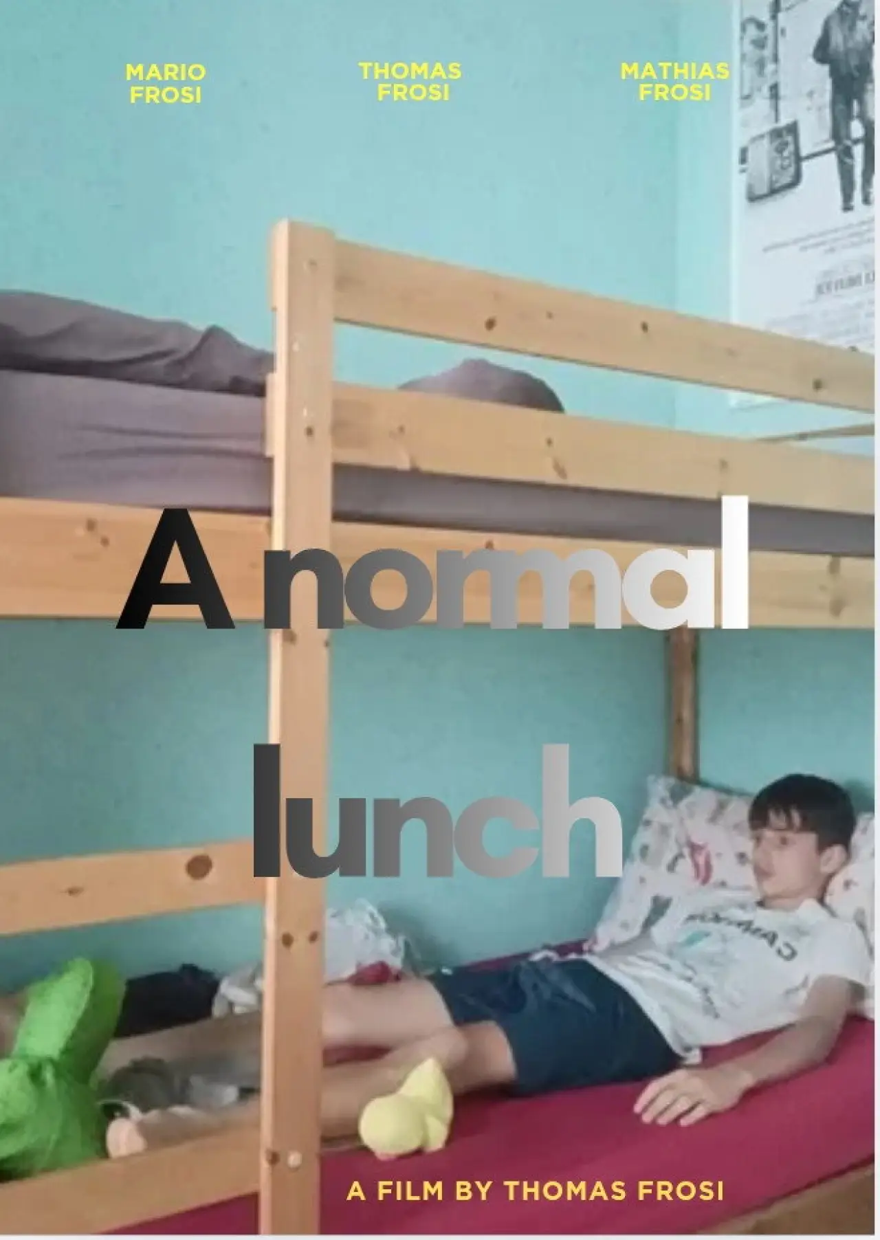 Plakat filmowy "A normal lunch"