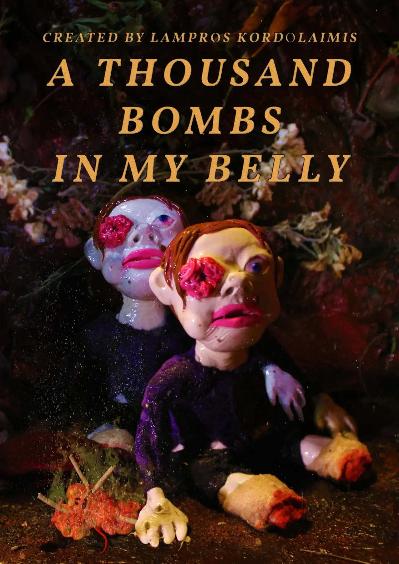 Plakat filmowy "A Thousand Bombs in My Belly"