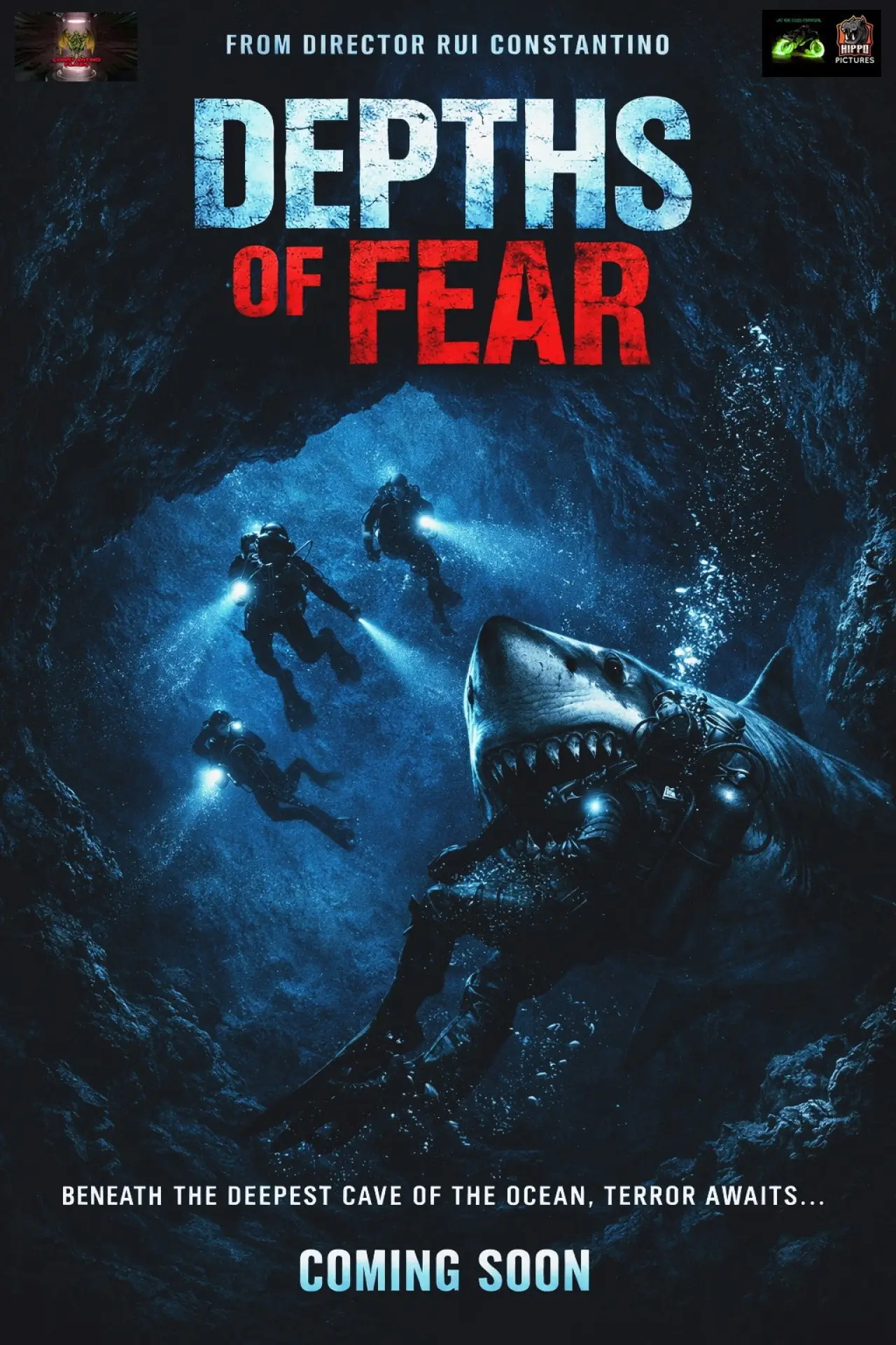Plakat filmowy "Depths of Fear"