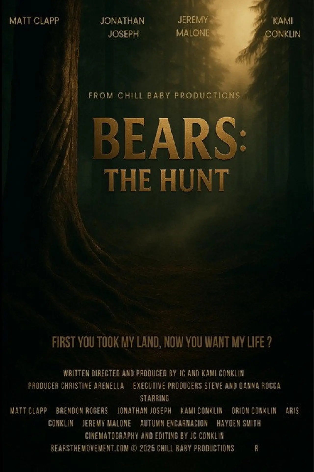 Plakat filmowy "Bears: The Hunt"