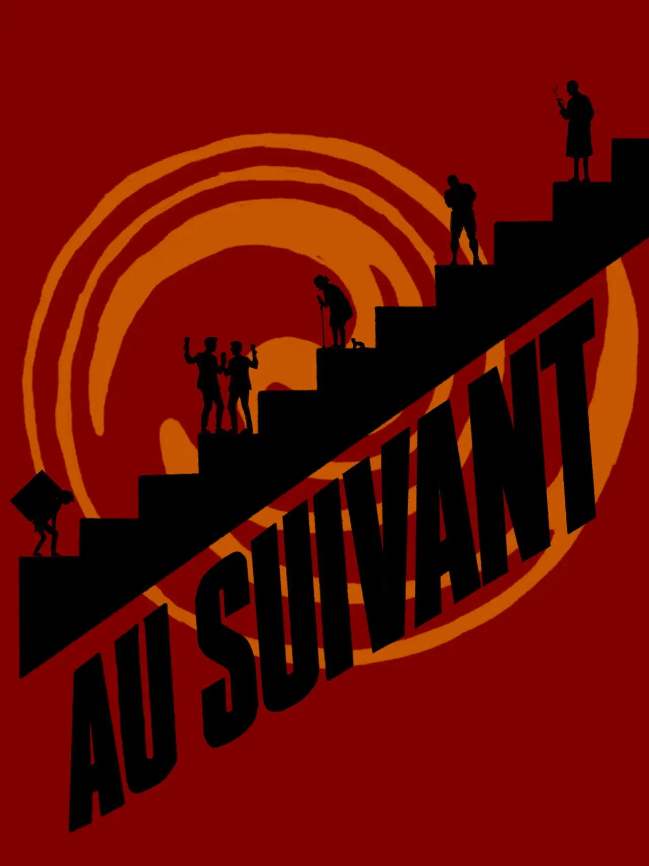 Plakat filmowy "Au Suivant"