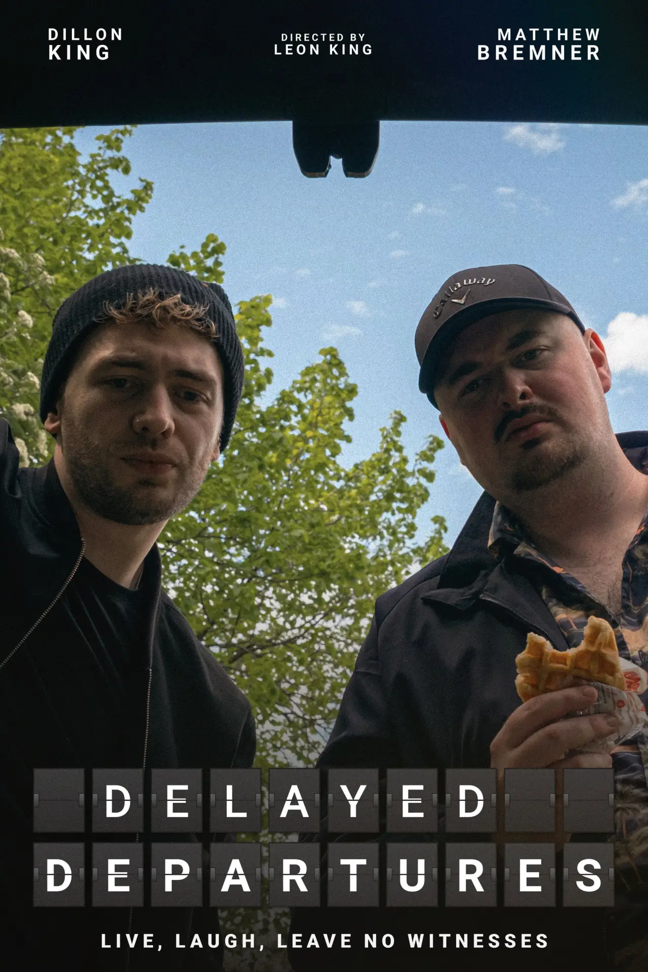 Plakat filmowy "Delayed Departures"