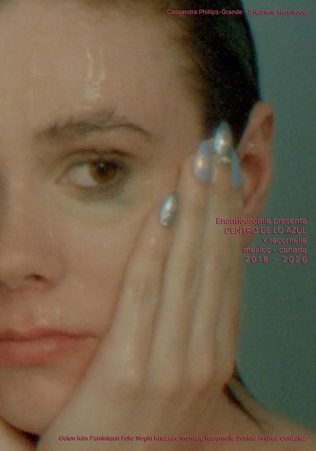 Plakat filmowy "Dentro de lo azul"