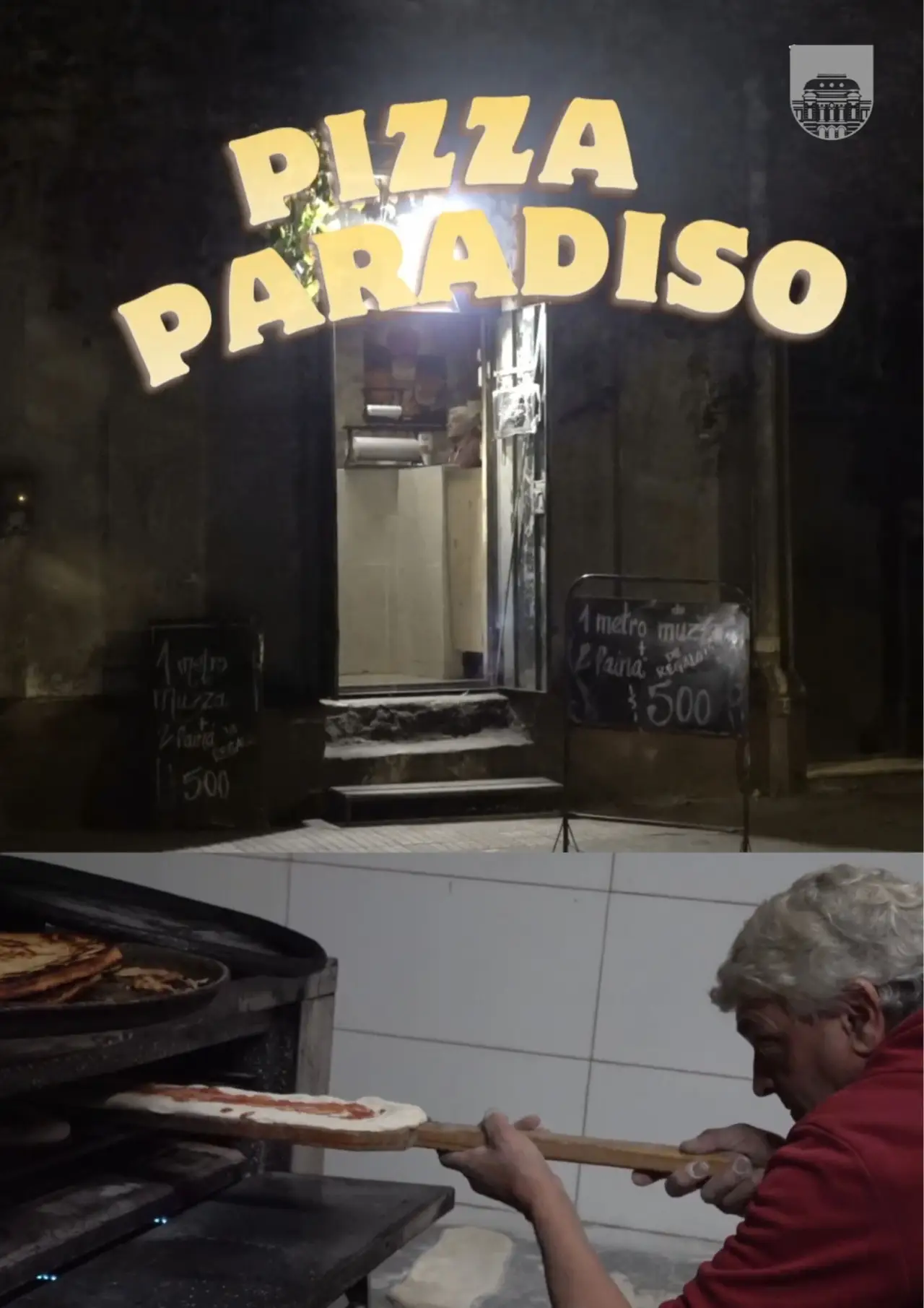 Plakat filmowy "Pizza Paradiso"