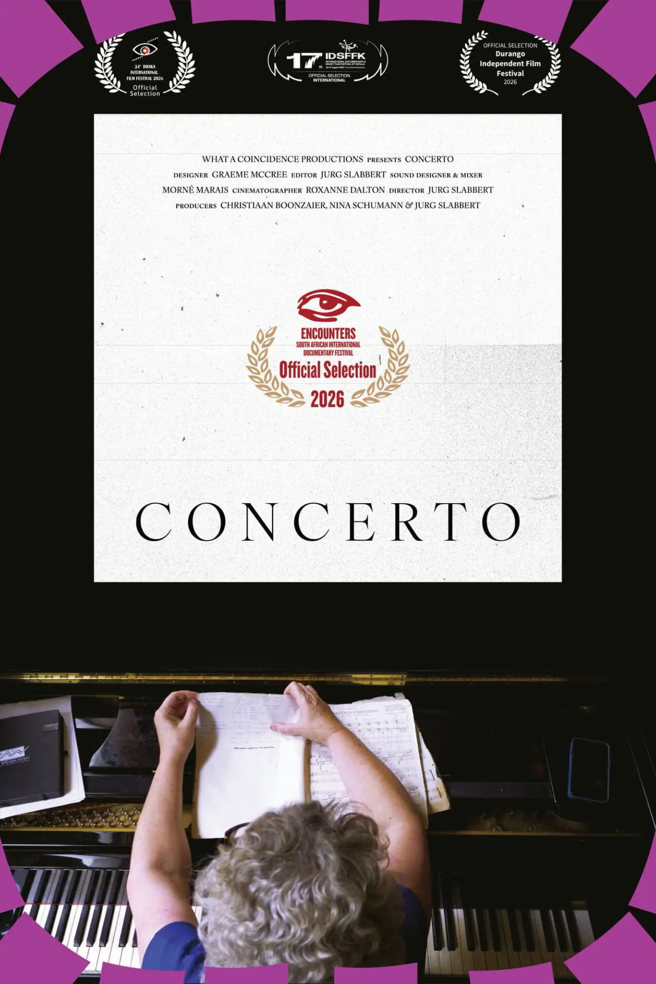 Plakat filmowy "Concerto"