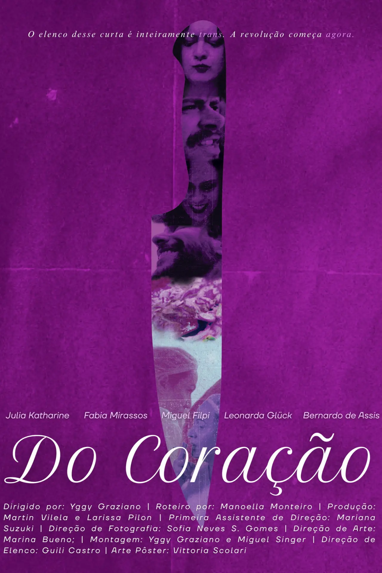 Plakat filmowy "Do Coração"
