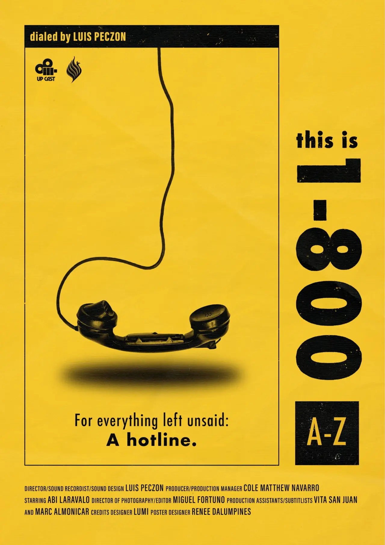 Plakat filmowy "1-800"