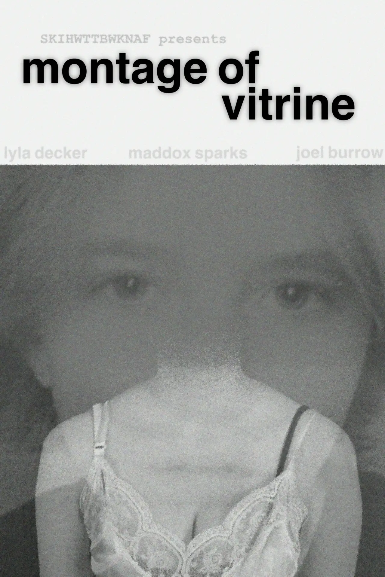 Plakat filmowy "Montage of Vitrine"