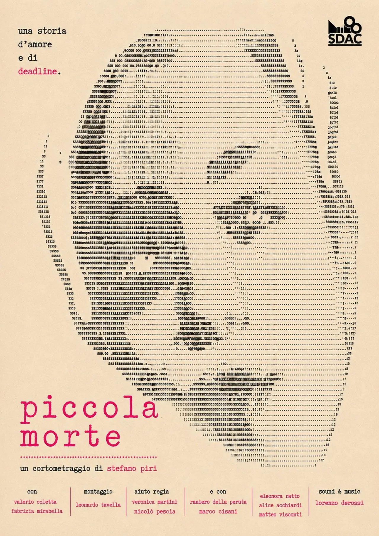 Plakat filmowy "Piccola Morte"