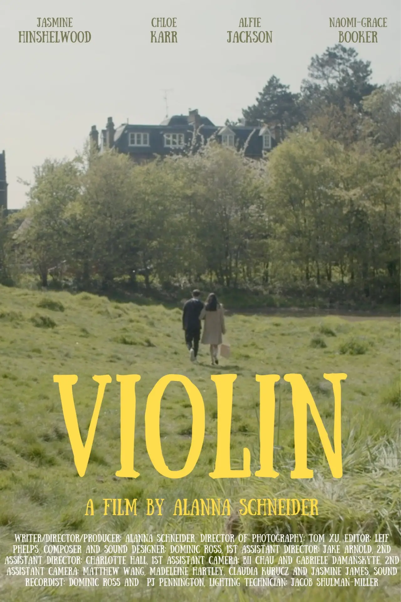 Plakat filmowy "Violin"