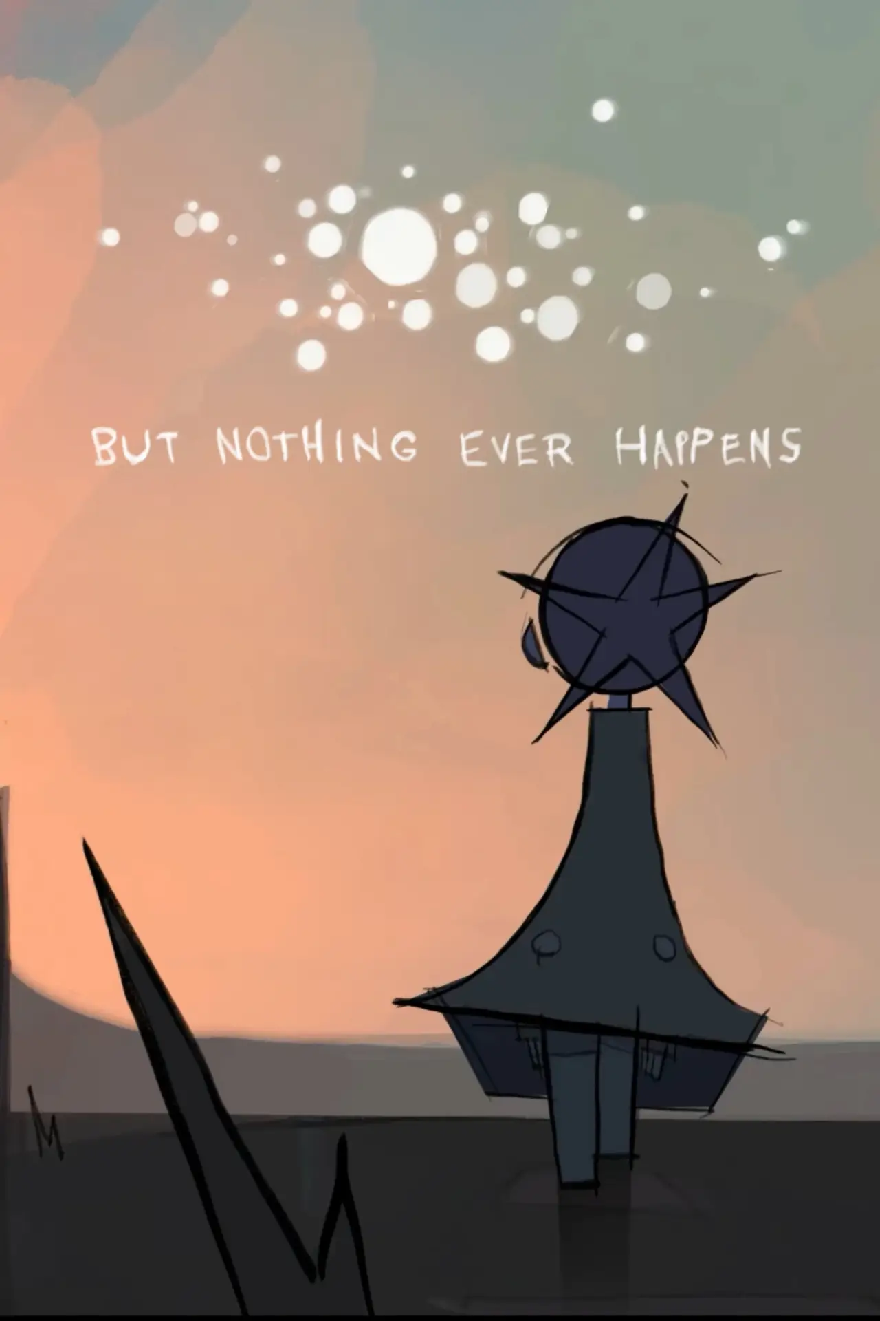 Plakat filmowy "But Nothing Ever Happens"