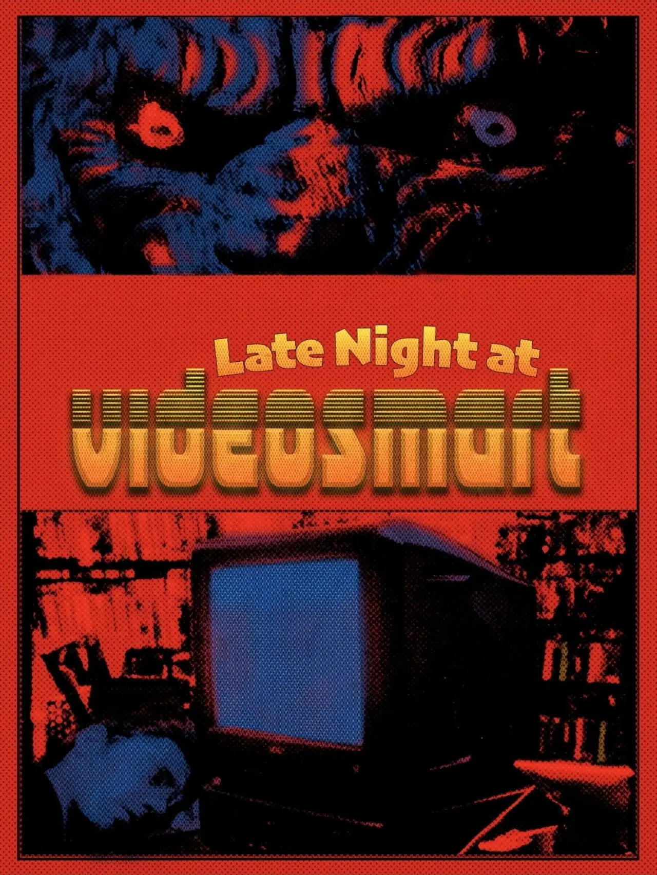Plakat filmowy "Late Night at Video-Smart"