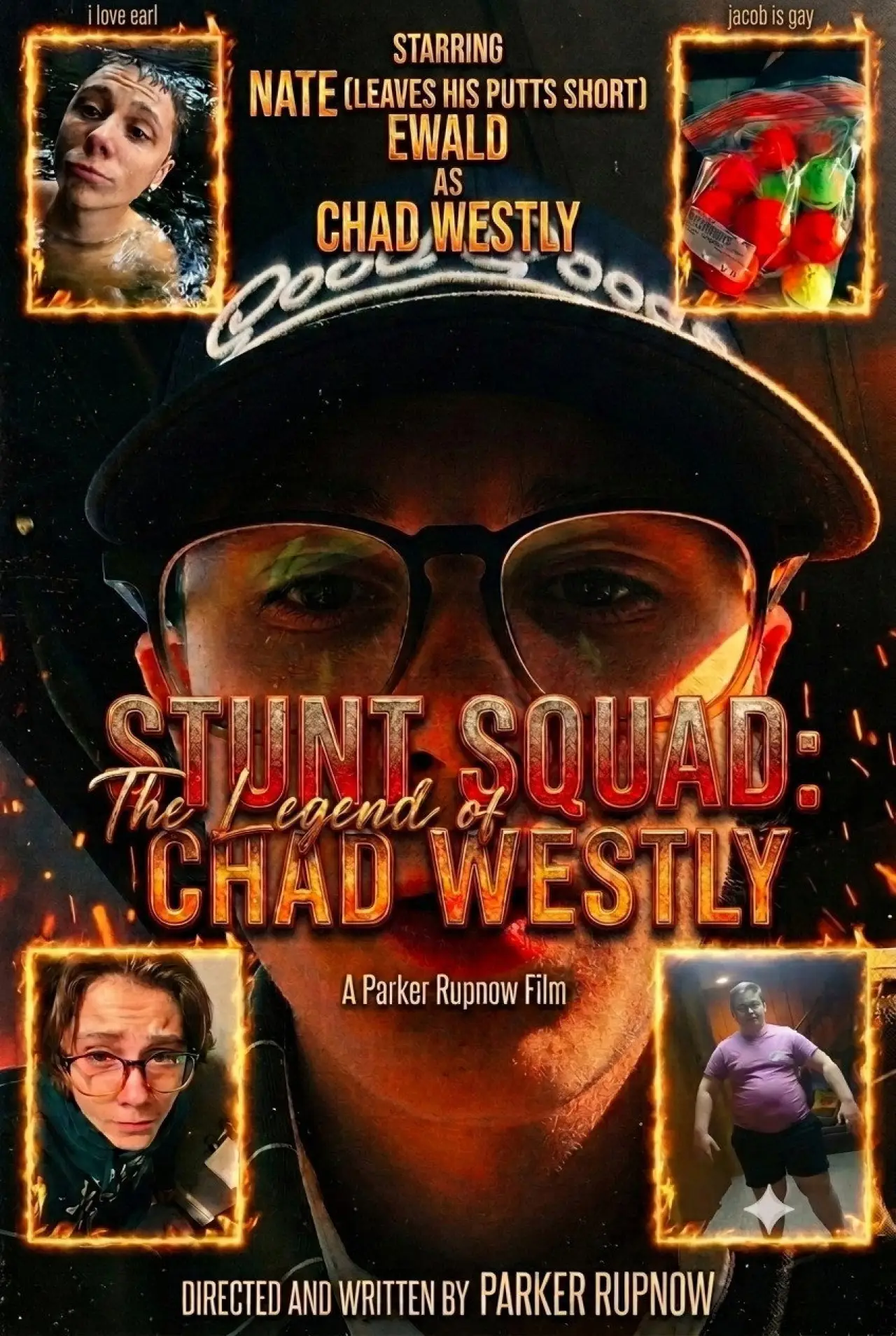 Plakat filmowy "Stunt Squad: The Legend of Chad Westly"