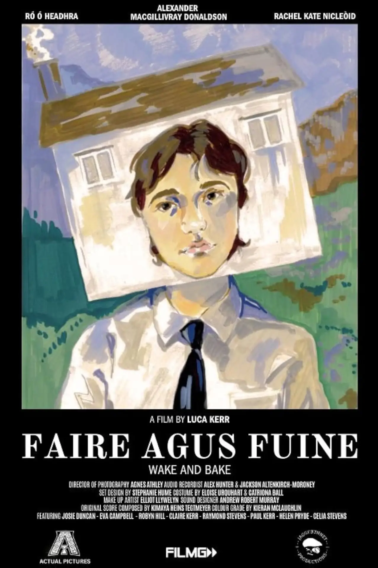 Plakat filmowy "Faire Agus Fuine"