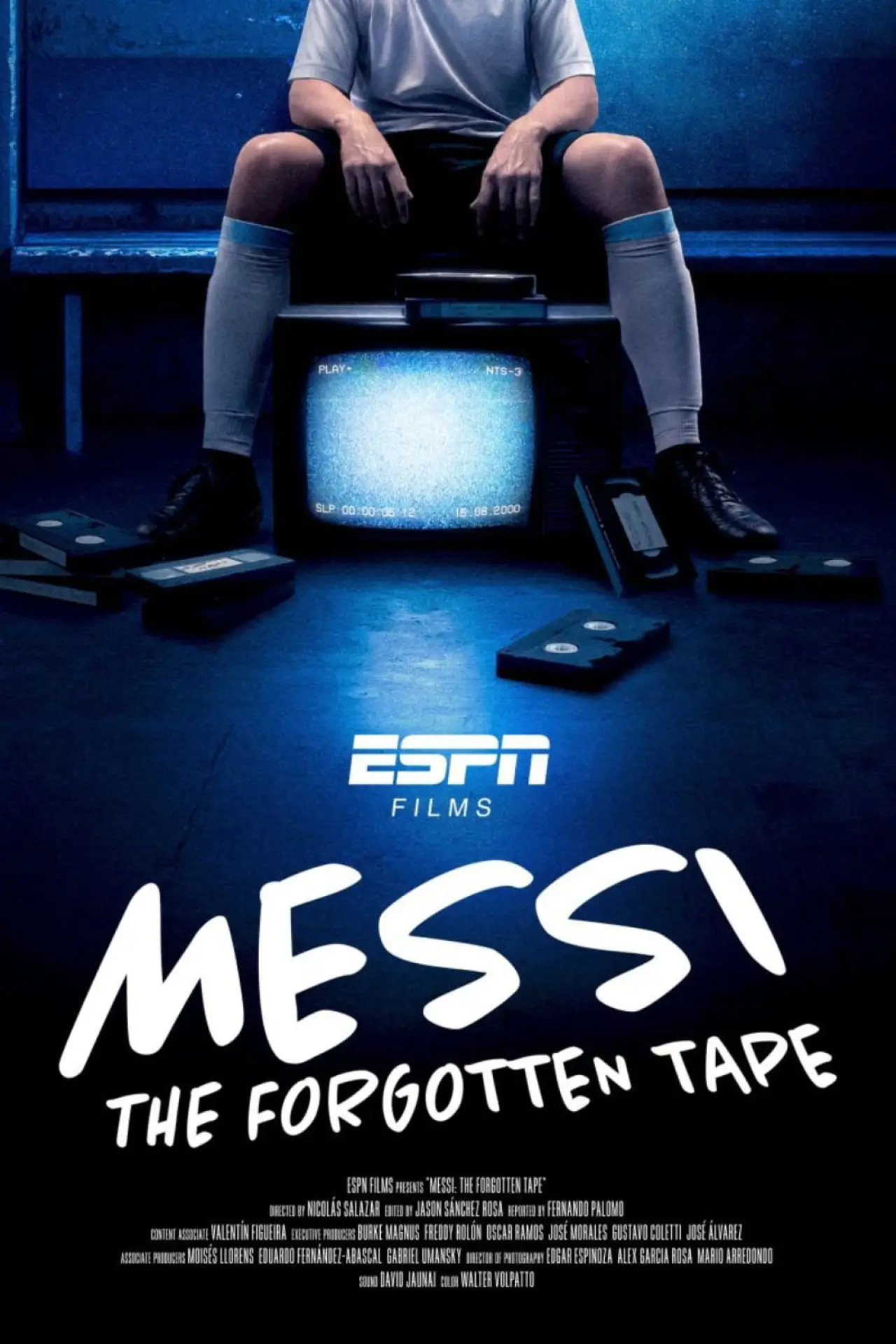 Plakat filmowy "Messi: The Forgotten Tape"