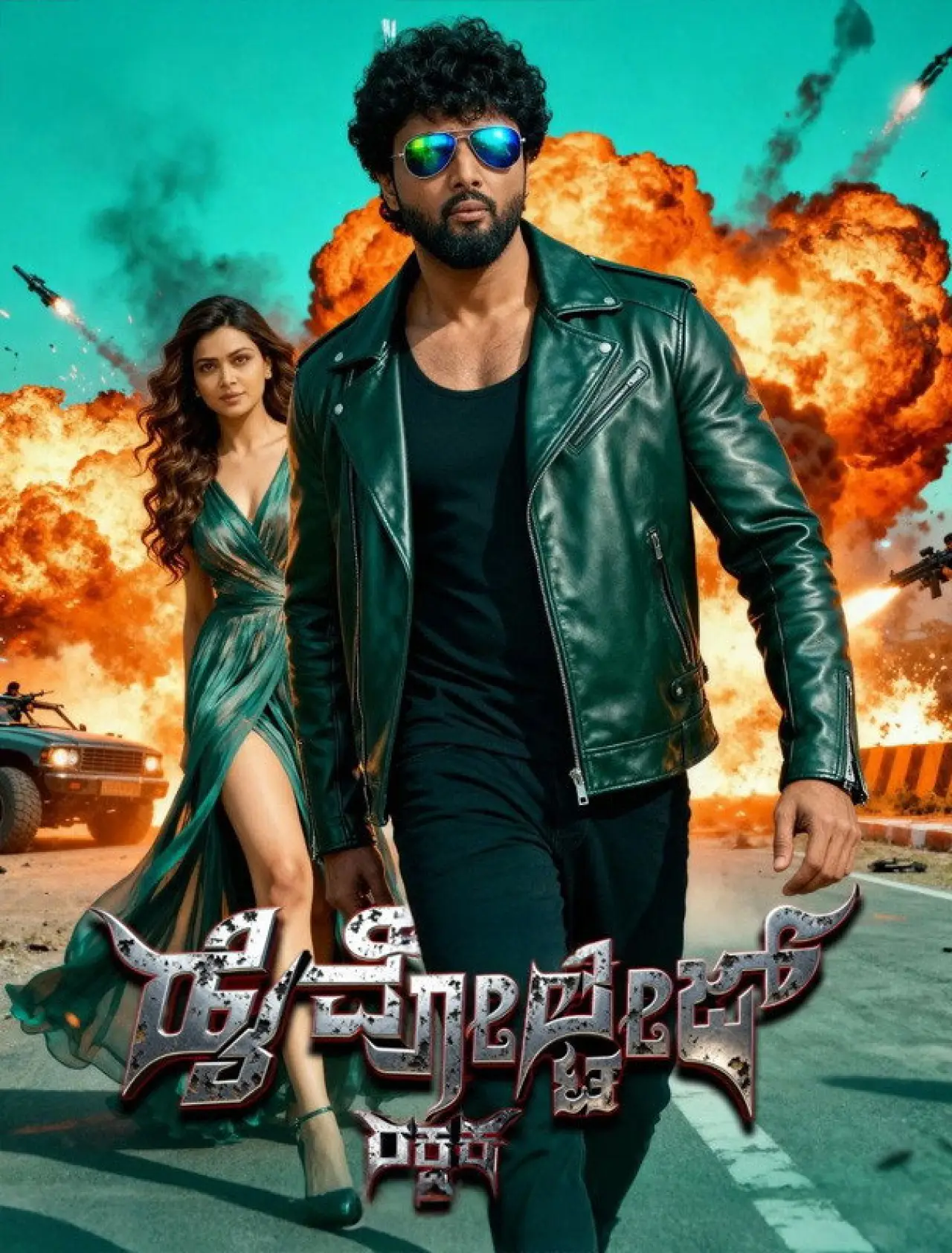 Plakat filmowy "High Voltage Rakshak"