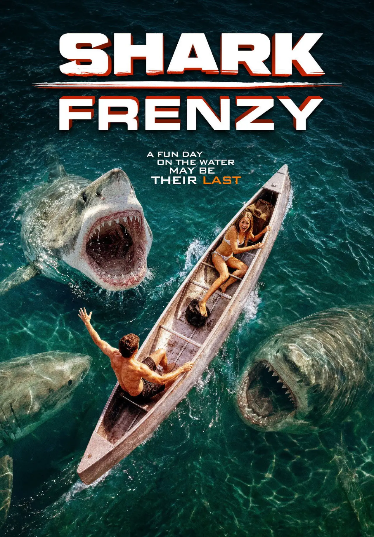 Plakat filmowy "Shark Frenzy"